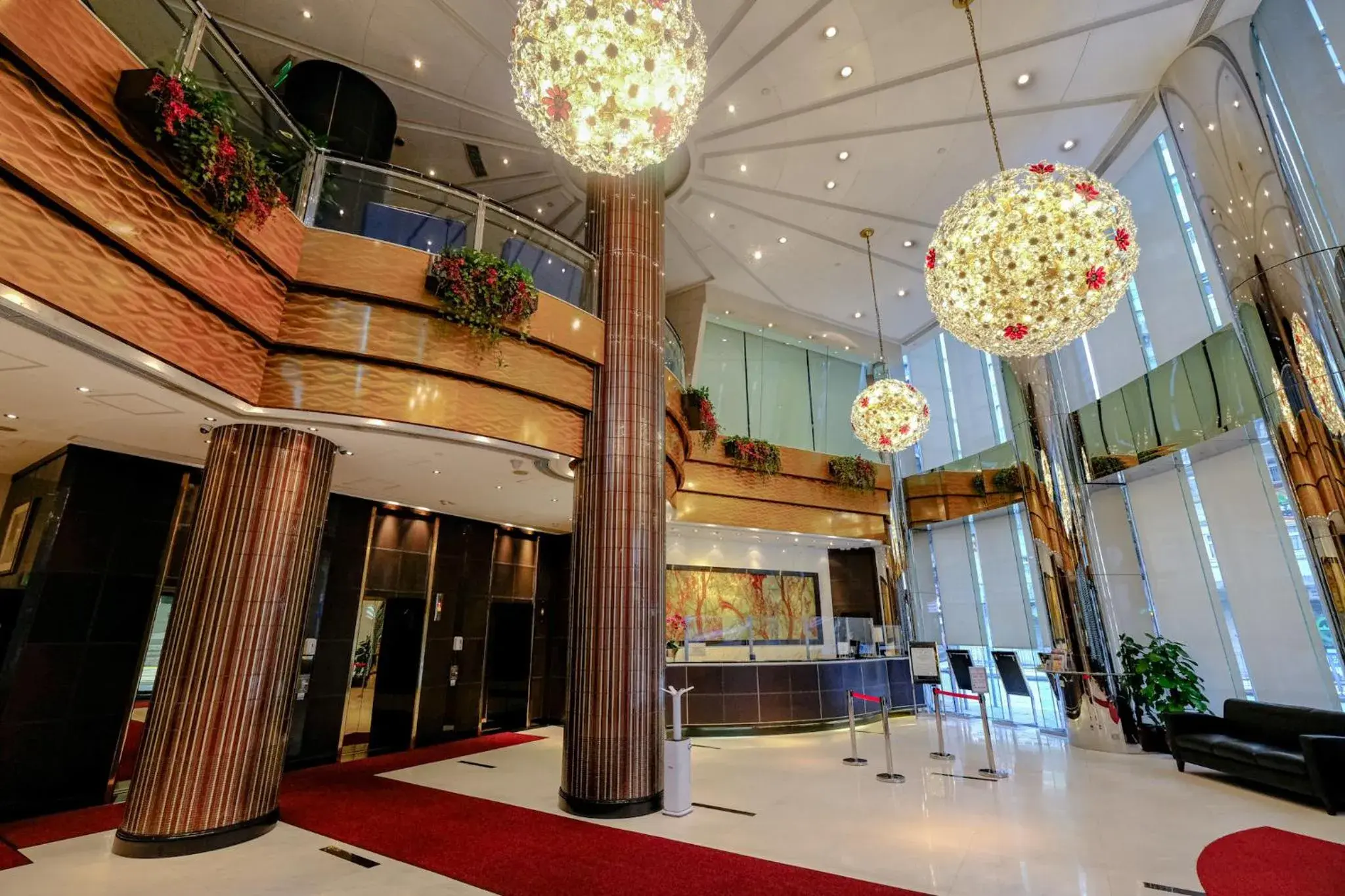 Lobby or reception in South Pacific Hotel Lobby or reception in South Pacific Hotel