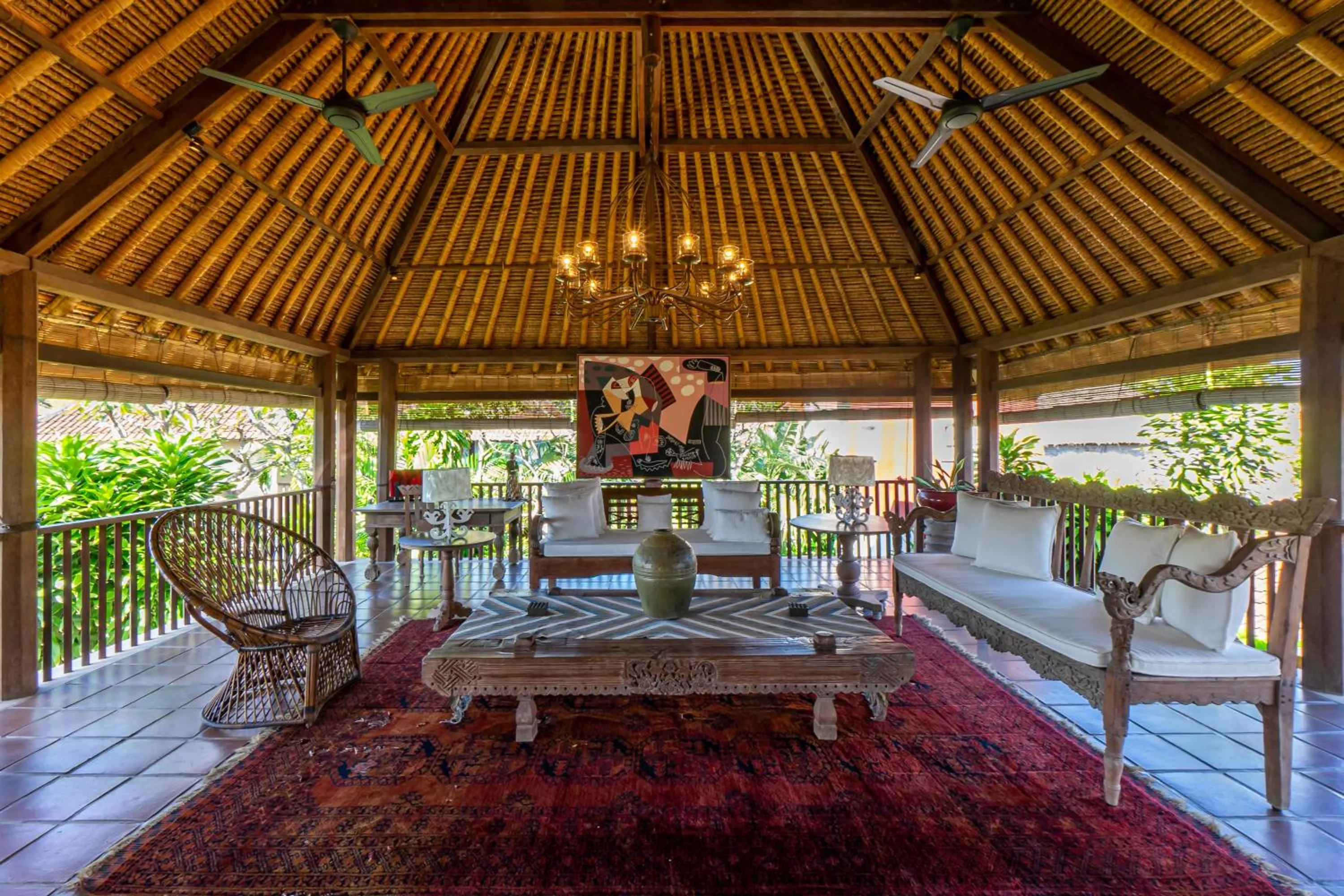 Living room in Villa Angsa by Nakula