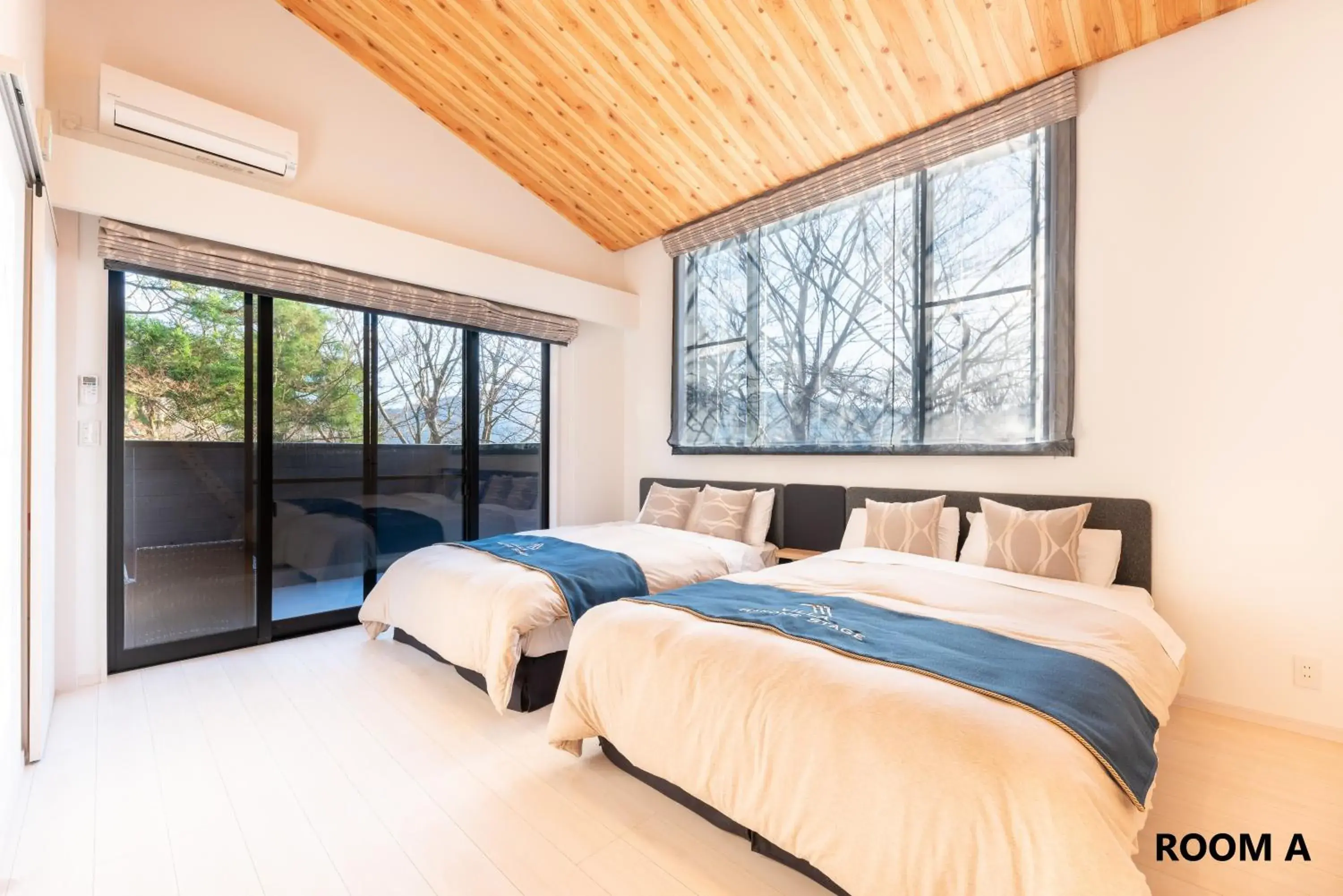 Bed in VILLA HAKONE STAGE Bed in VILLA HAKONE STAGE