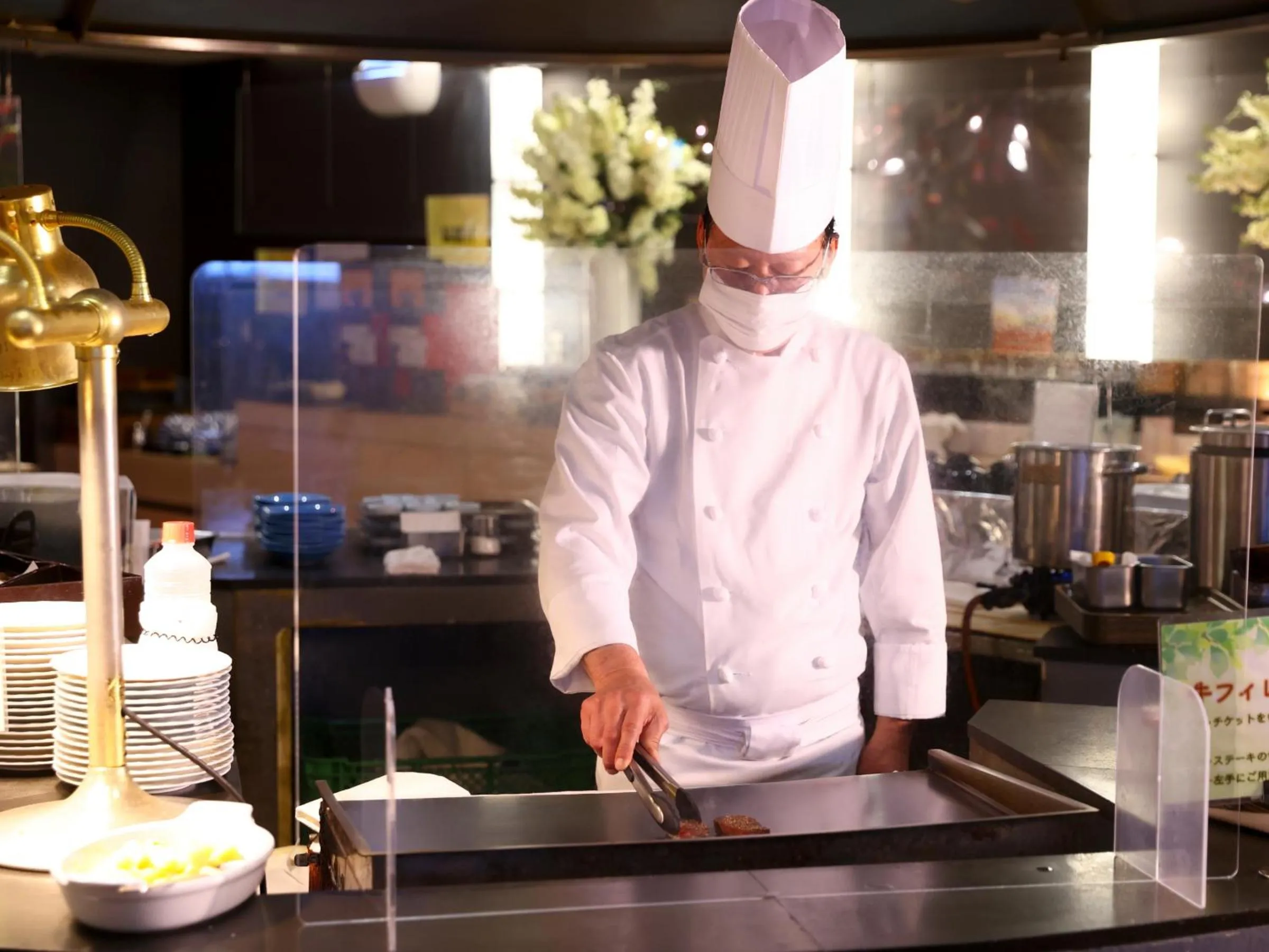 Dinner in Hotel Fuji