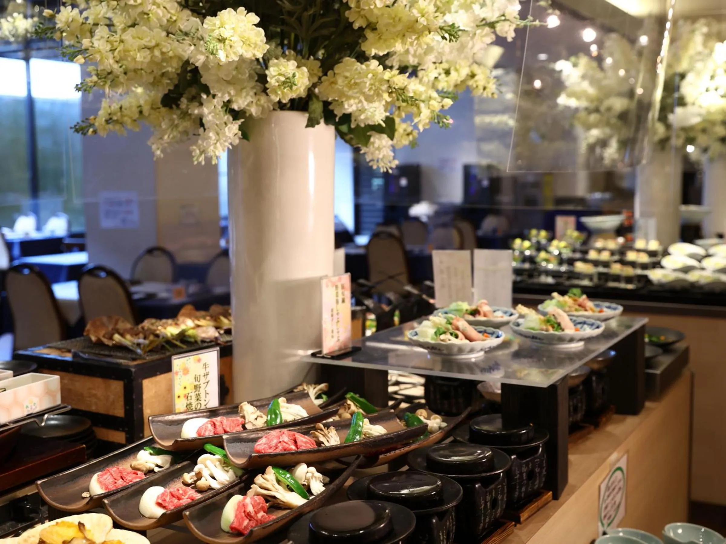 Dinner in Hotel Fuji