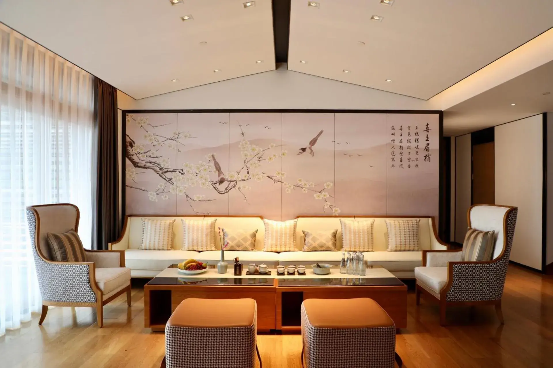 Living room in G-Luxe by Gloria Taimei Suzhou Living room in G-Luxe by Gloria Taimei Suzhou