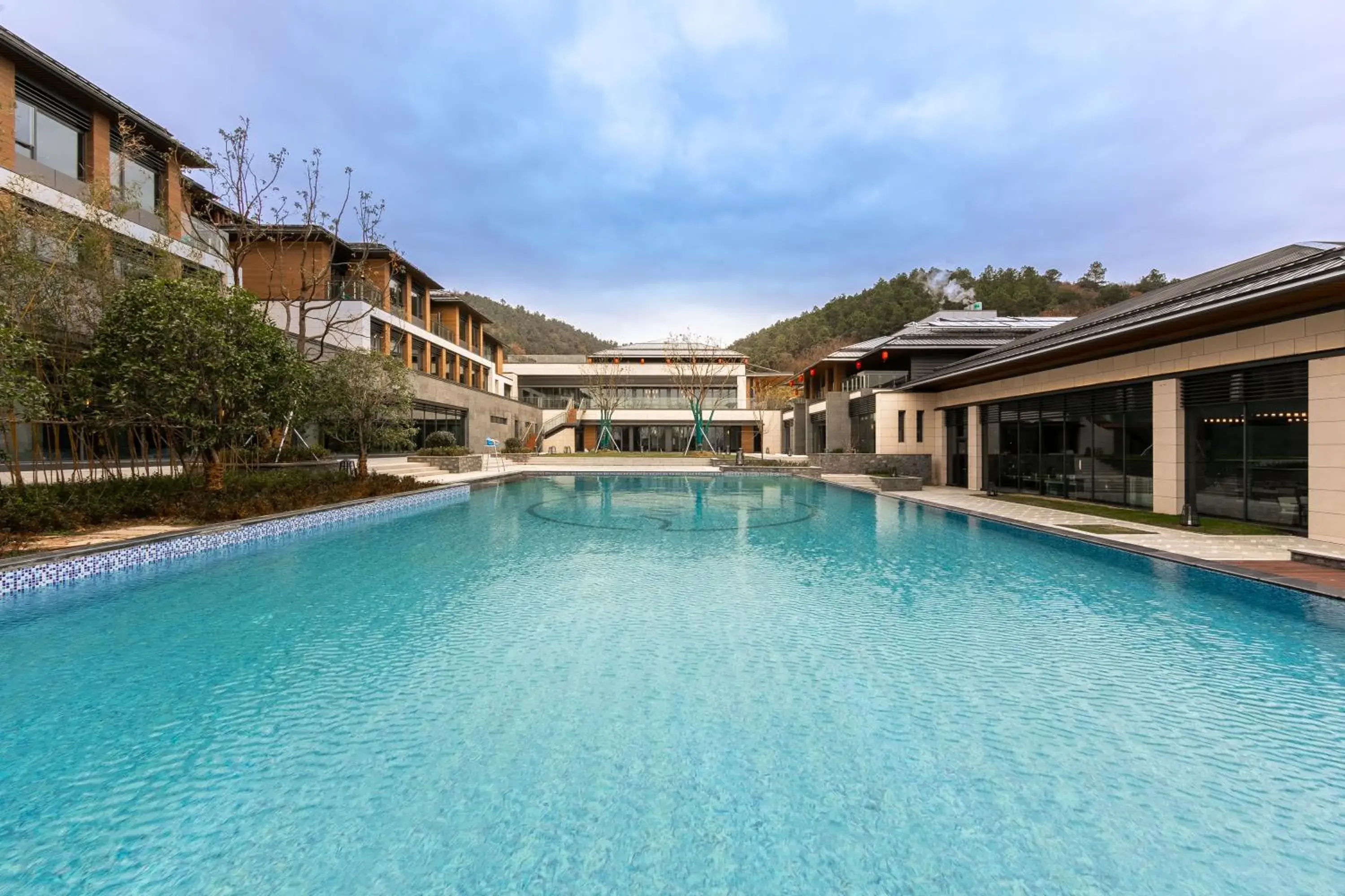 Swimming pool in G-Luxe by Gloria Taimei Suzhou Swimming pool in G-Luxe by Gloria Taimei Suzhou