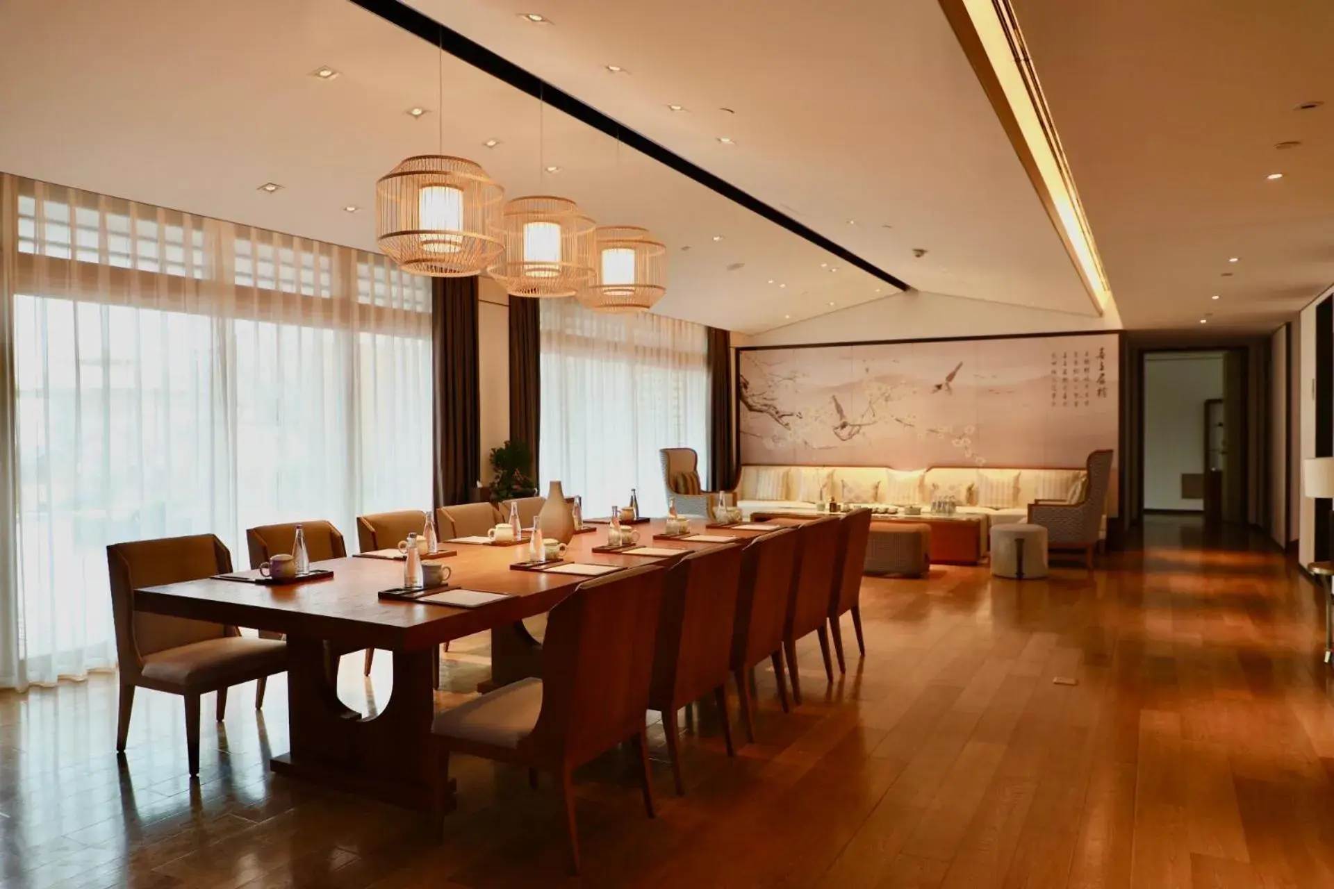 Living room in G-Luxe by Gloria Taimei Suzhou Living room in G-Luxe by Gloria Taimei Suzhou