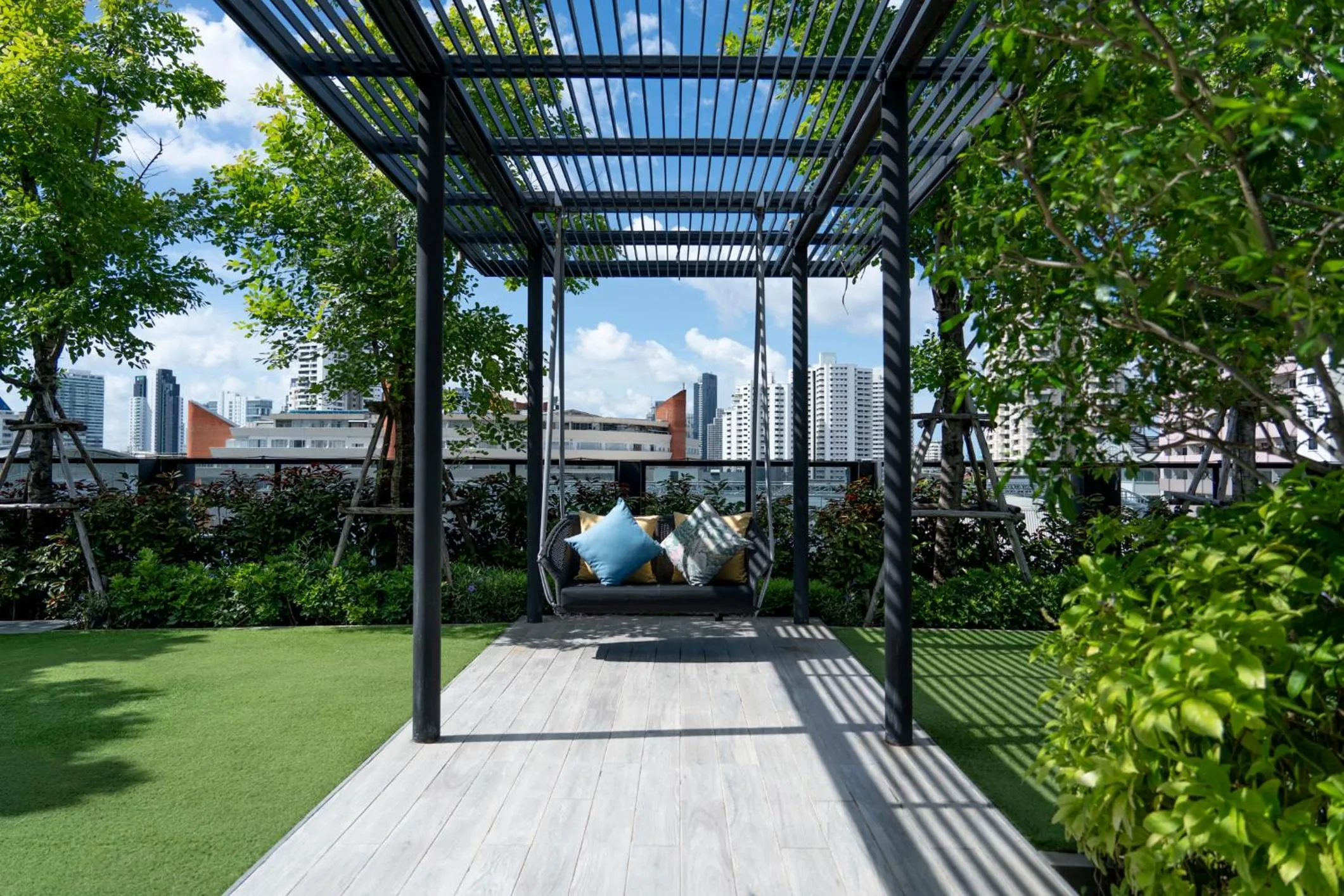 Balcony/Terrace in Walton Suites Sukhumvit