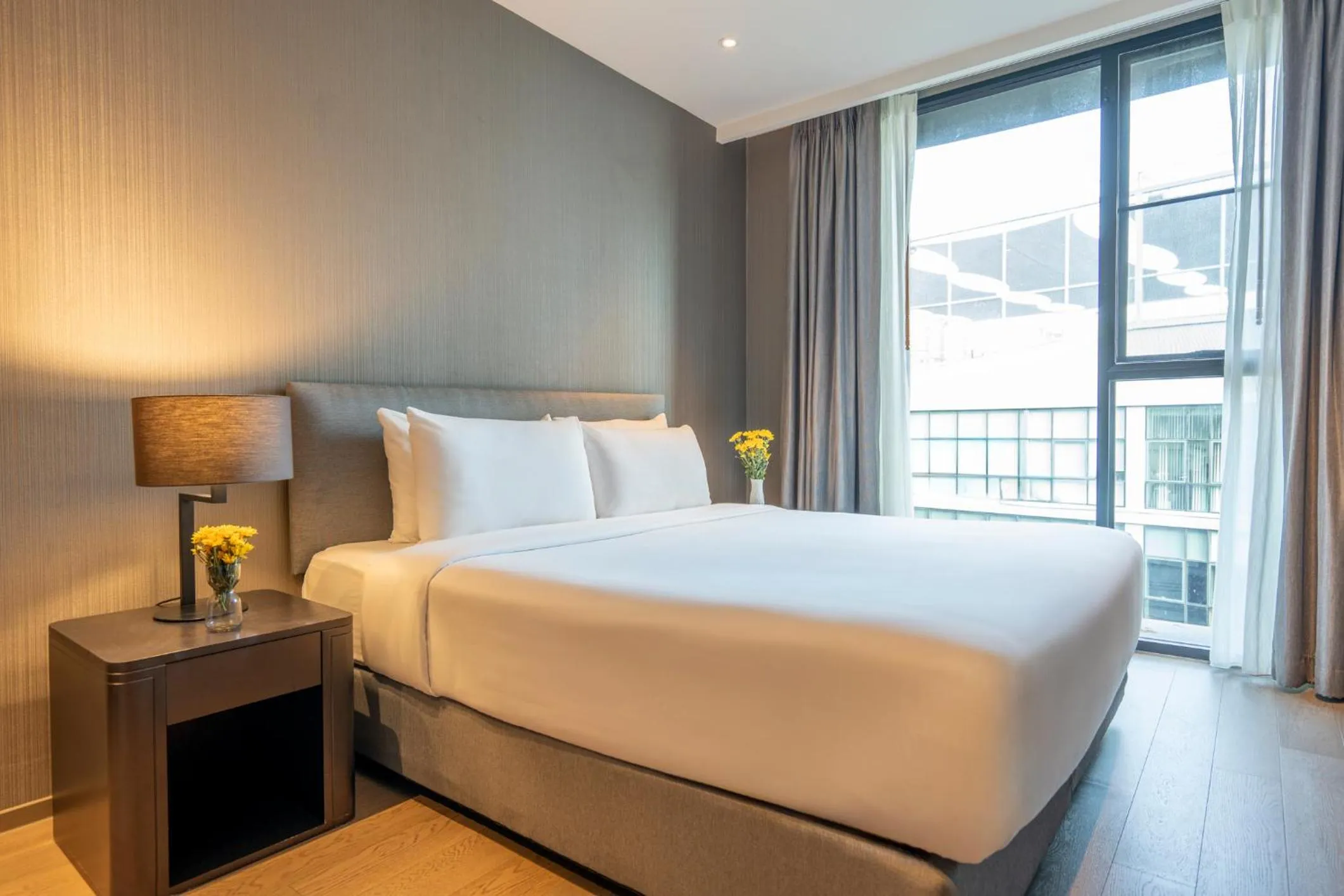 Bed in Walton Suites Sukhumvit