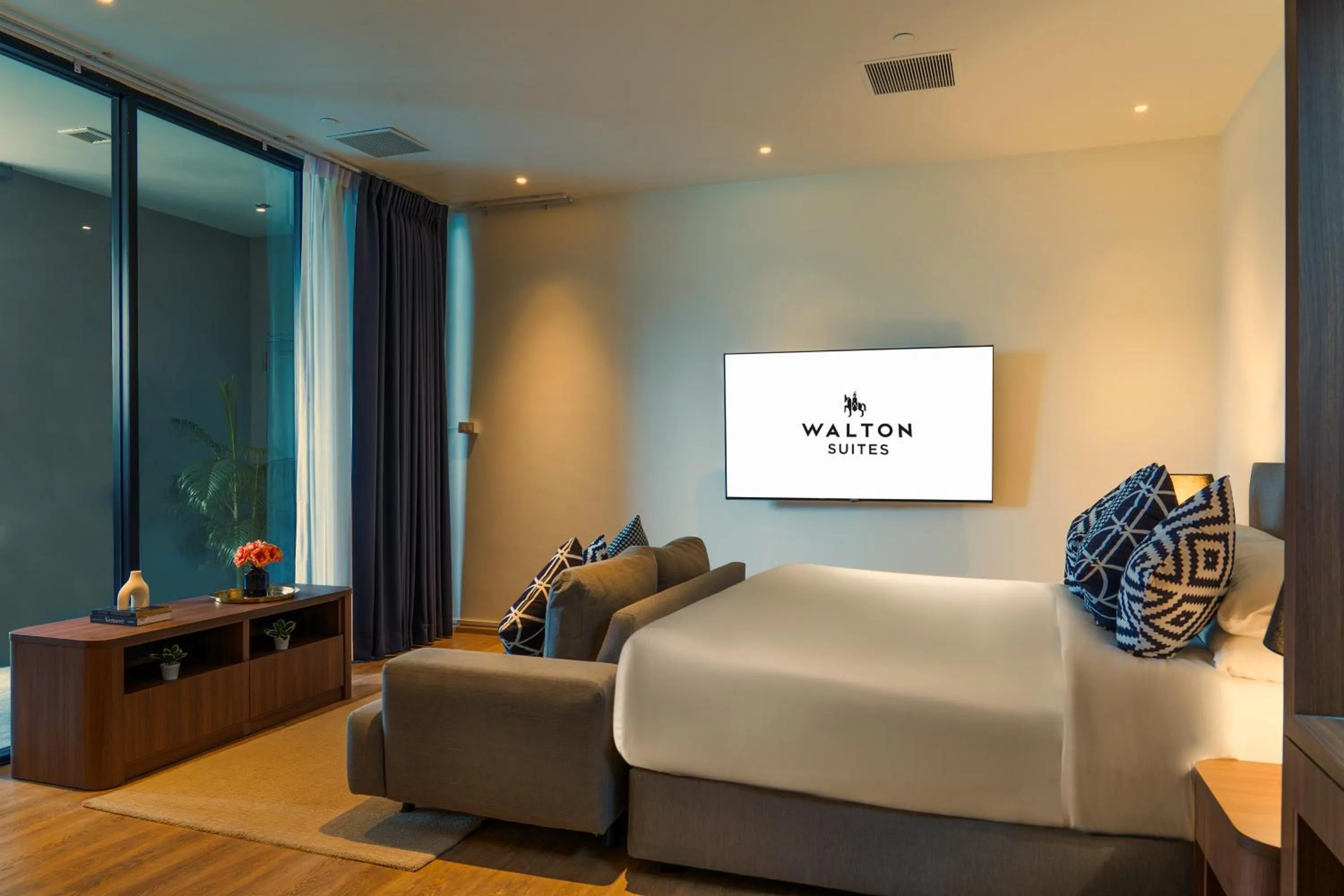 Bed in Walton Suites Sukhumvit