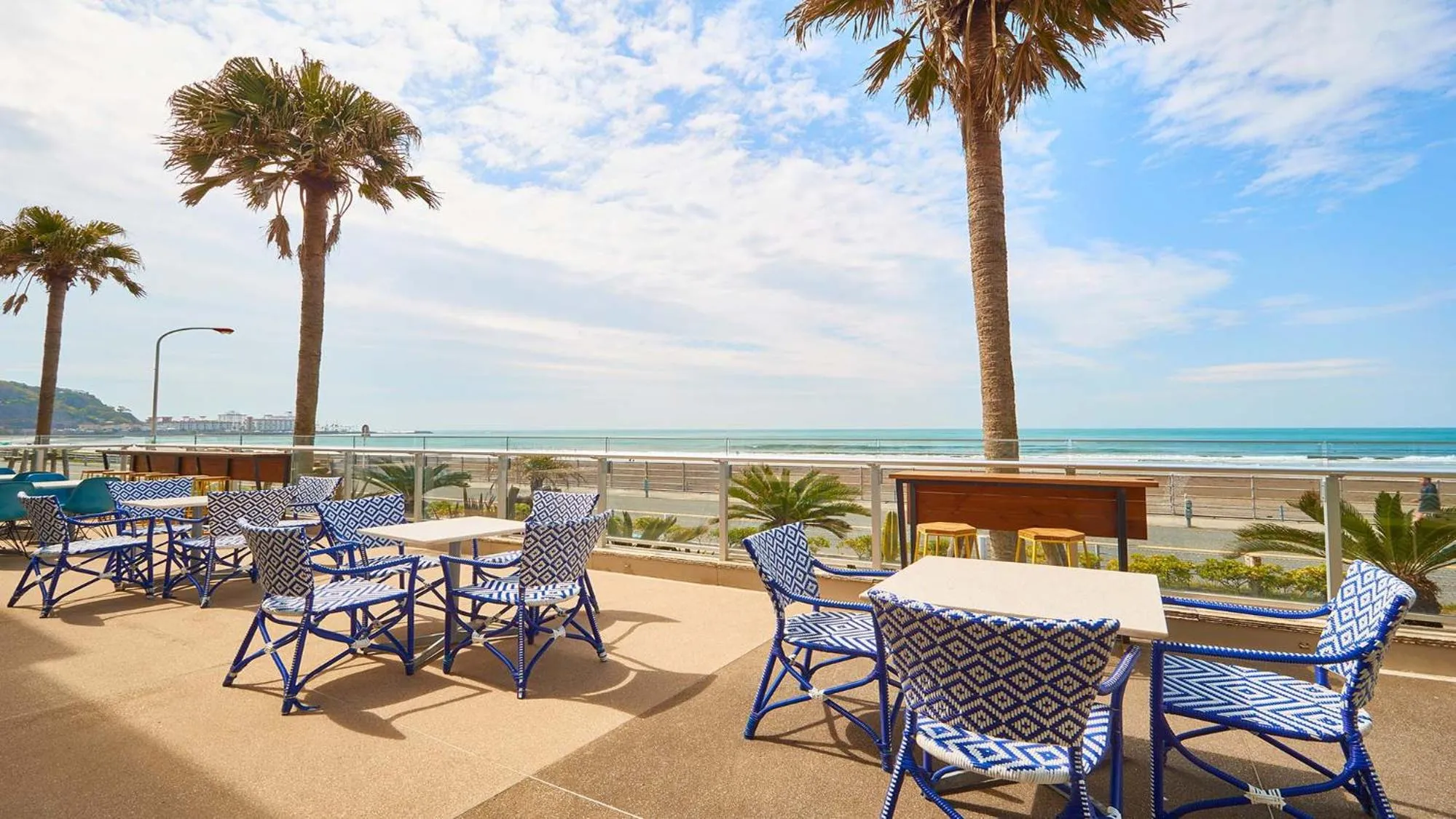 Sea view in zaimokuza seasons