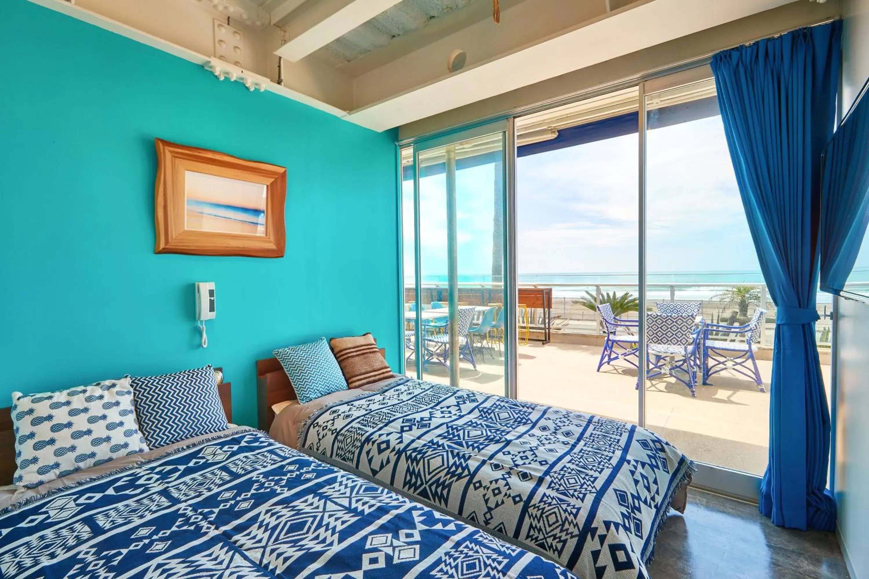 Twin Room with Sea View - single occupancy in zaimokuza seasons Twin Room with Sea View - single occupancy in zaimokuza seasons