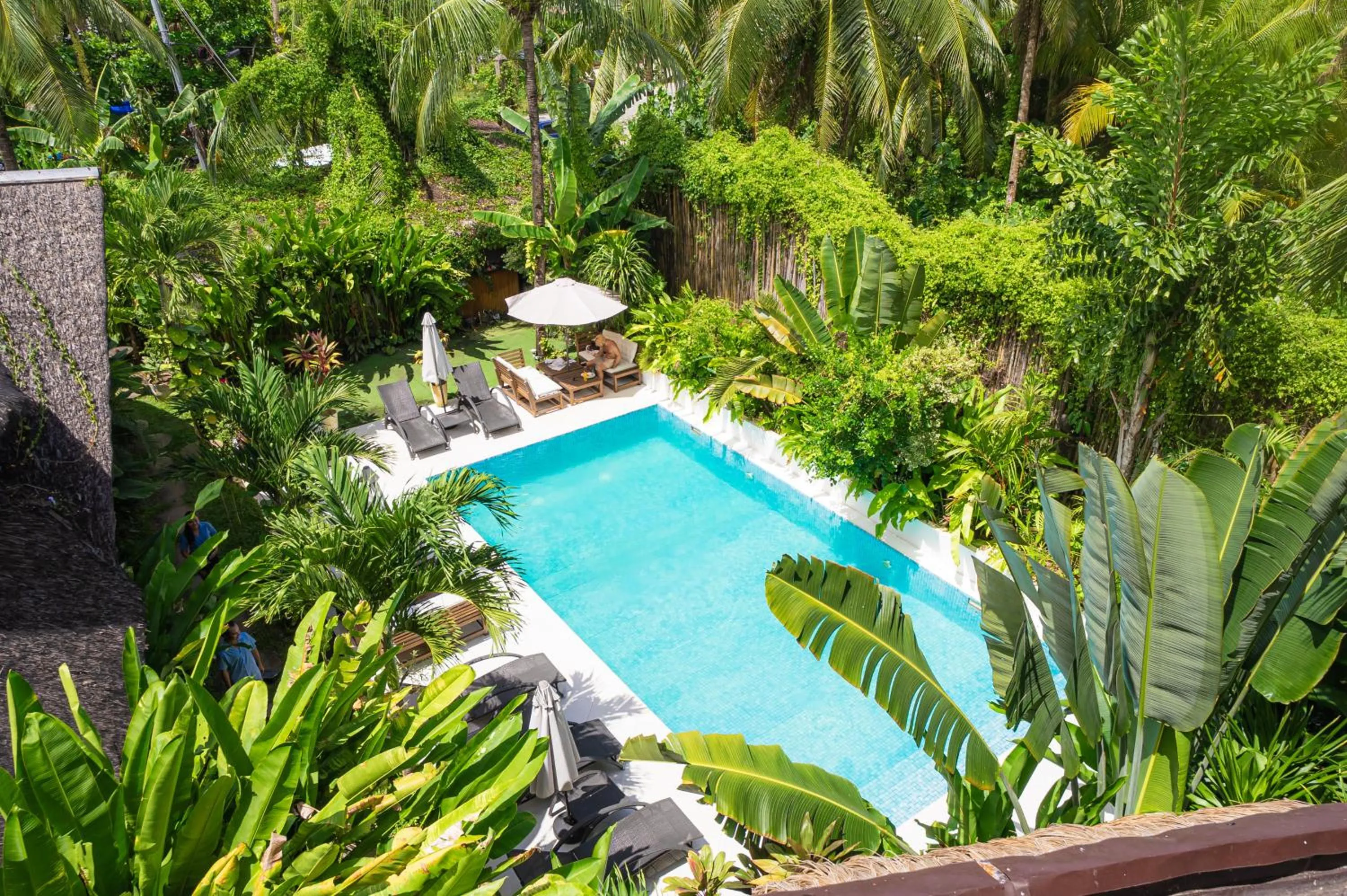 Swimming pool in Villa Cali Siargao