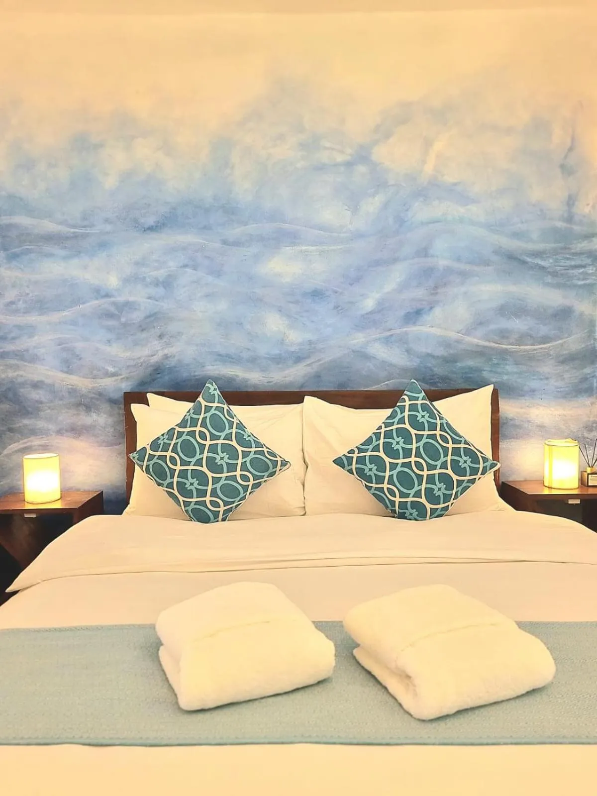 Bed in Villa Cali Siargao