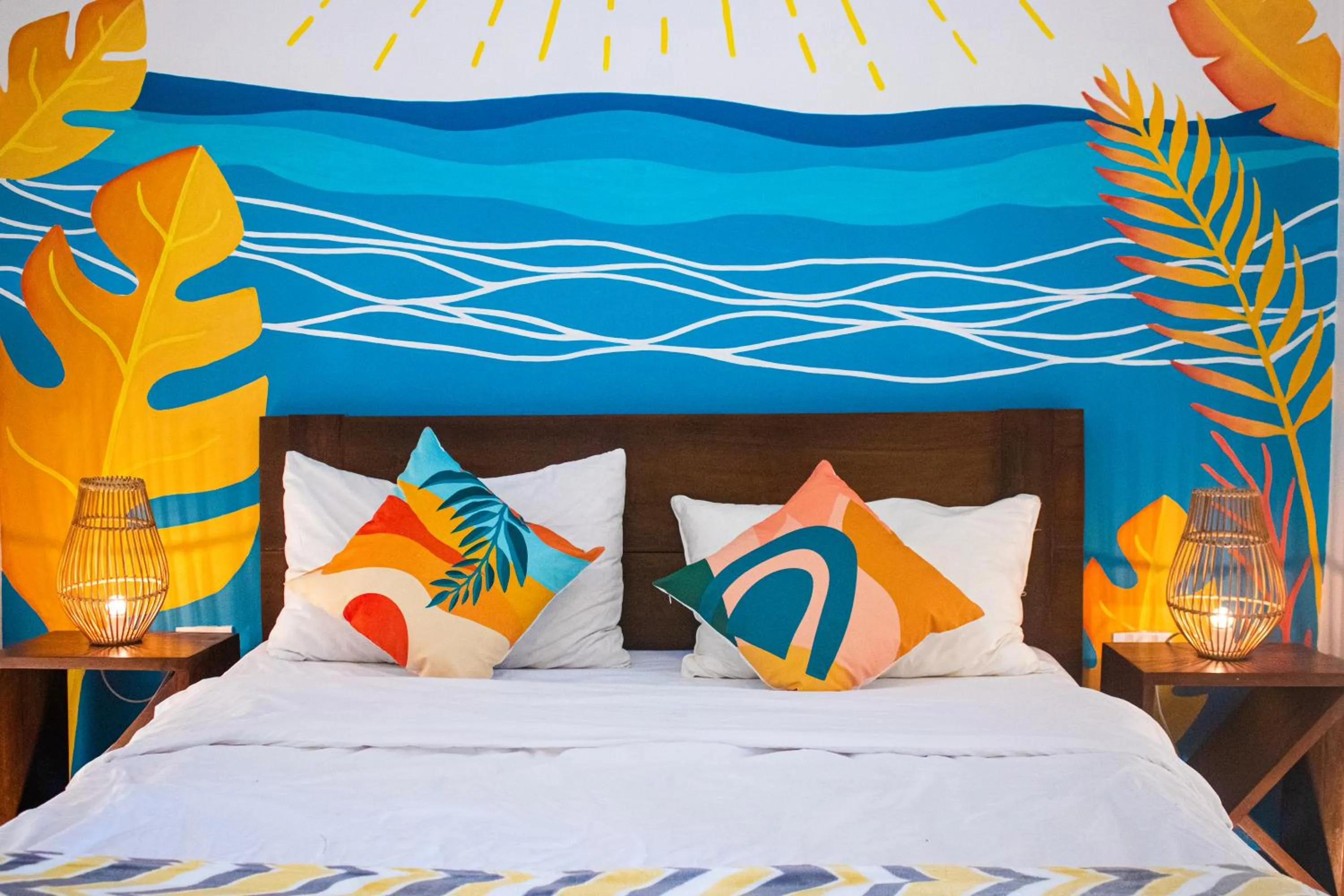 Bedroom, Bed in Villa Cali Siargao