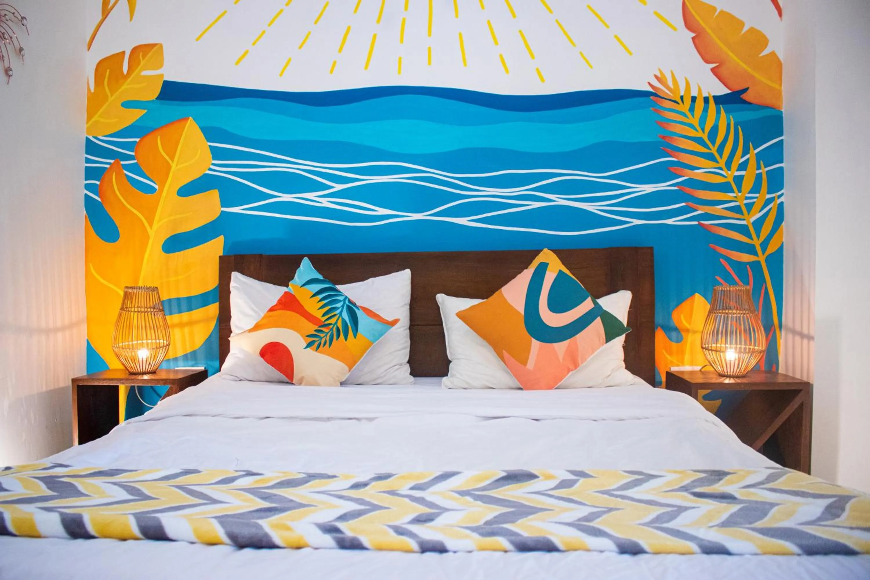 Bedroom, Bed in Villa Cali Siargao