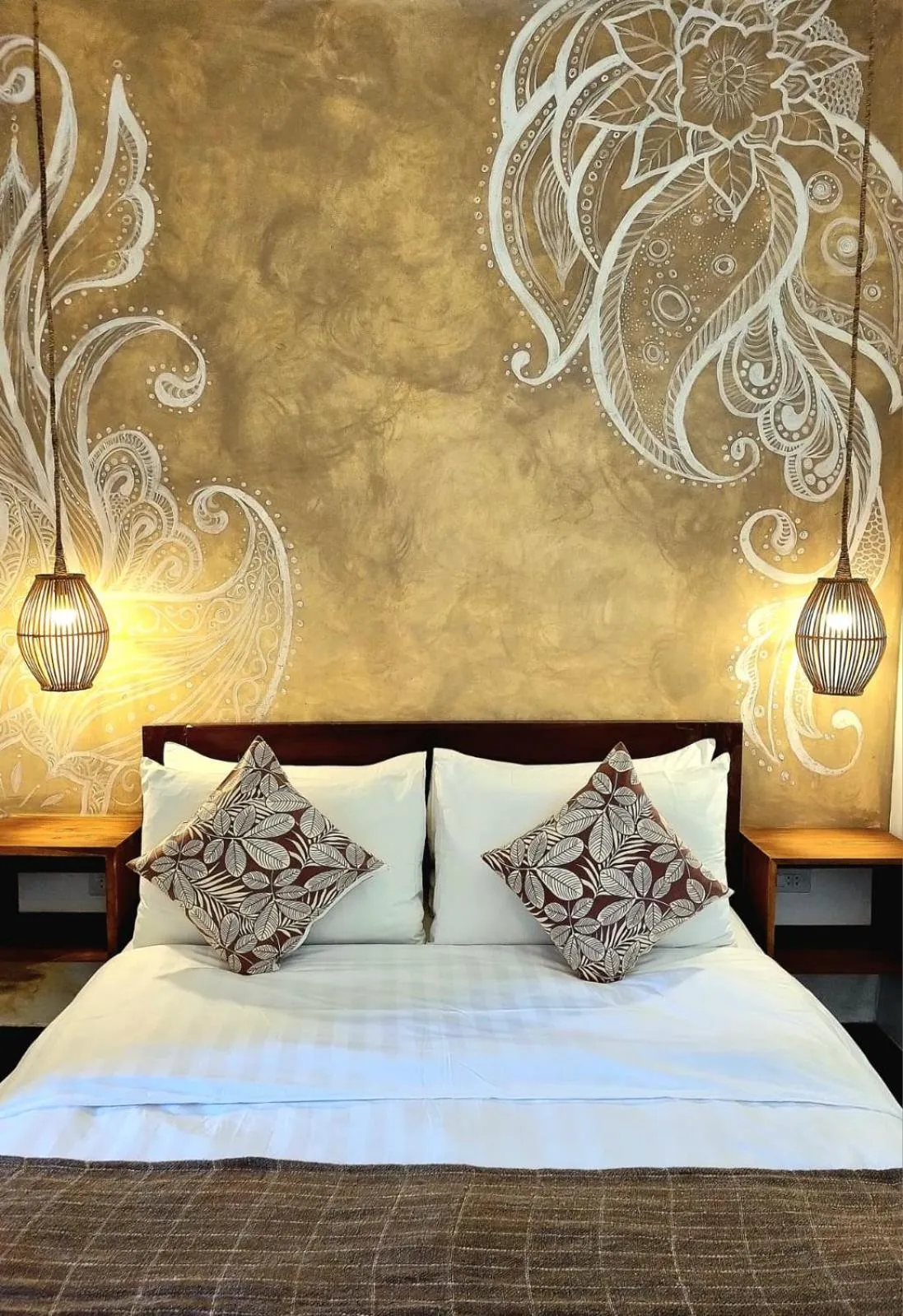 Bed in Villa Cali Siargao