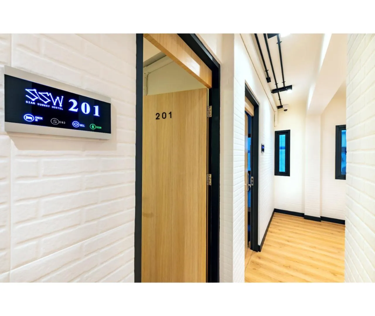 Facade/entrance in Siam Subway Hostel and Café