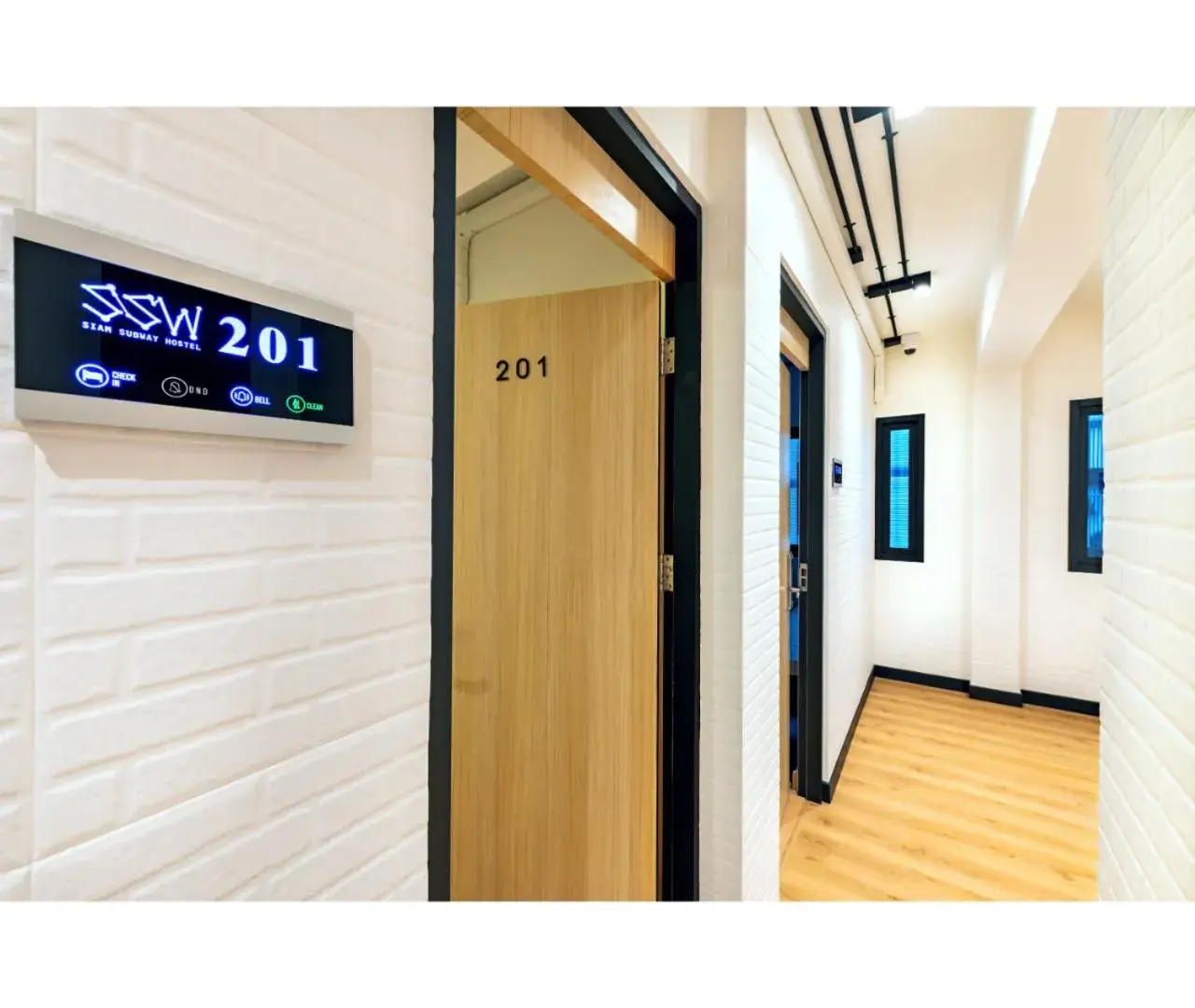 Facade/entrance in Siam Subway Hostel and Café Facade/entrance in Siam Subway Hostel and Café