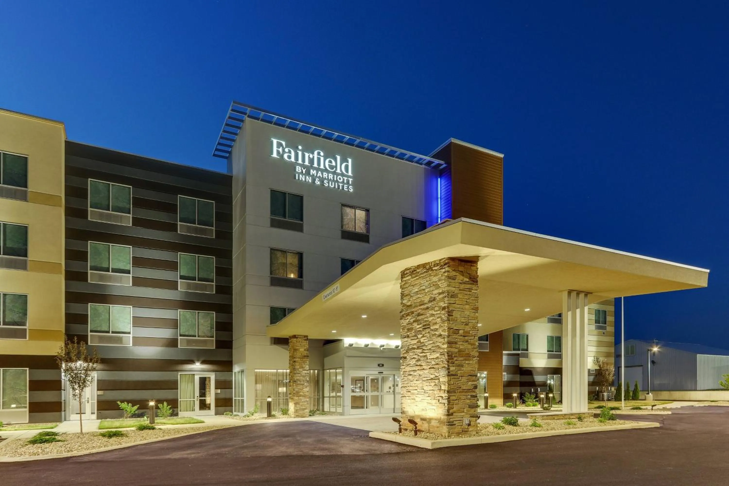 Property building in Fairfield Inn & Suites Warsaw