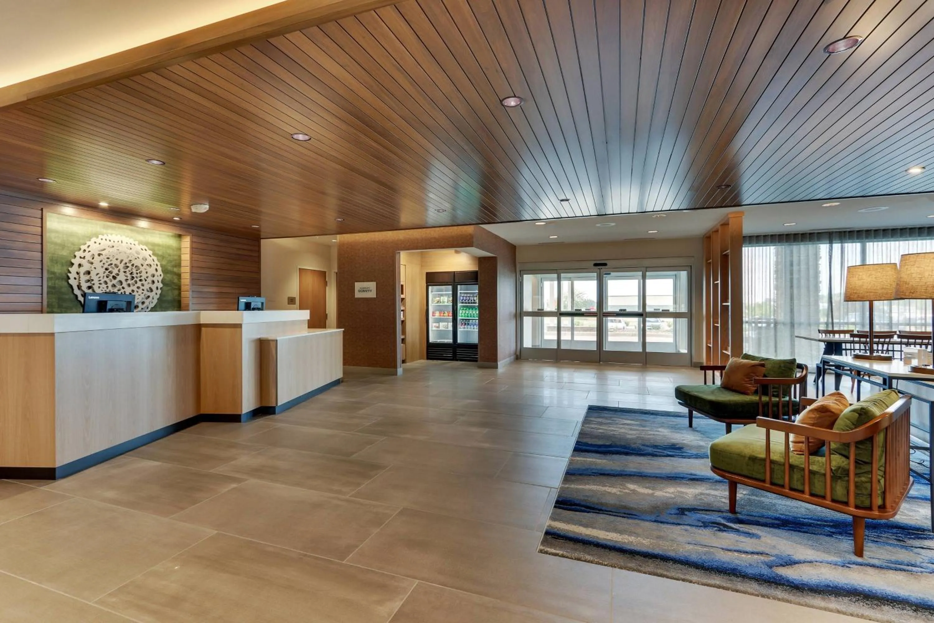 Lobby or reception in Fairfield Inn & Suites Warsaw
