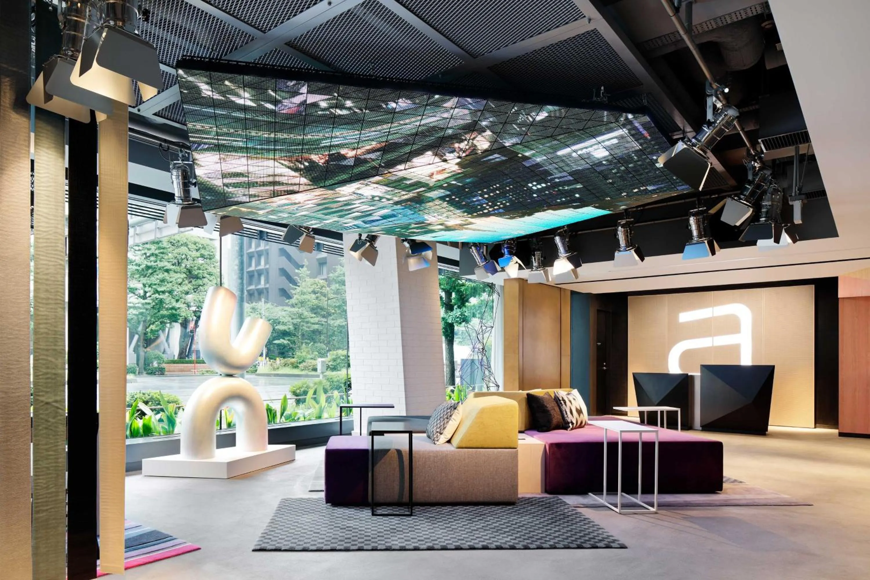 Lobby or reception in Aloft Tokyo Ginza