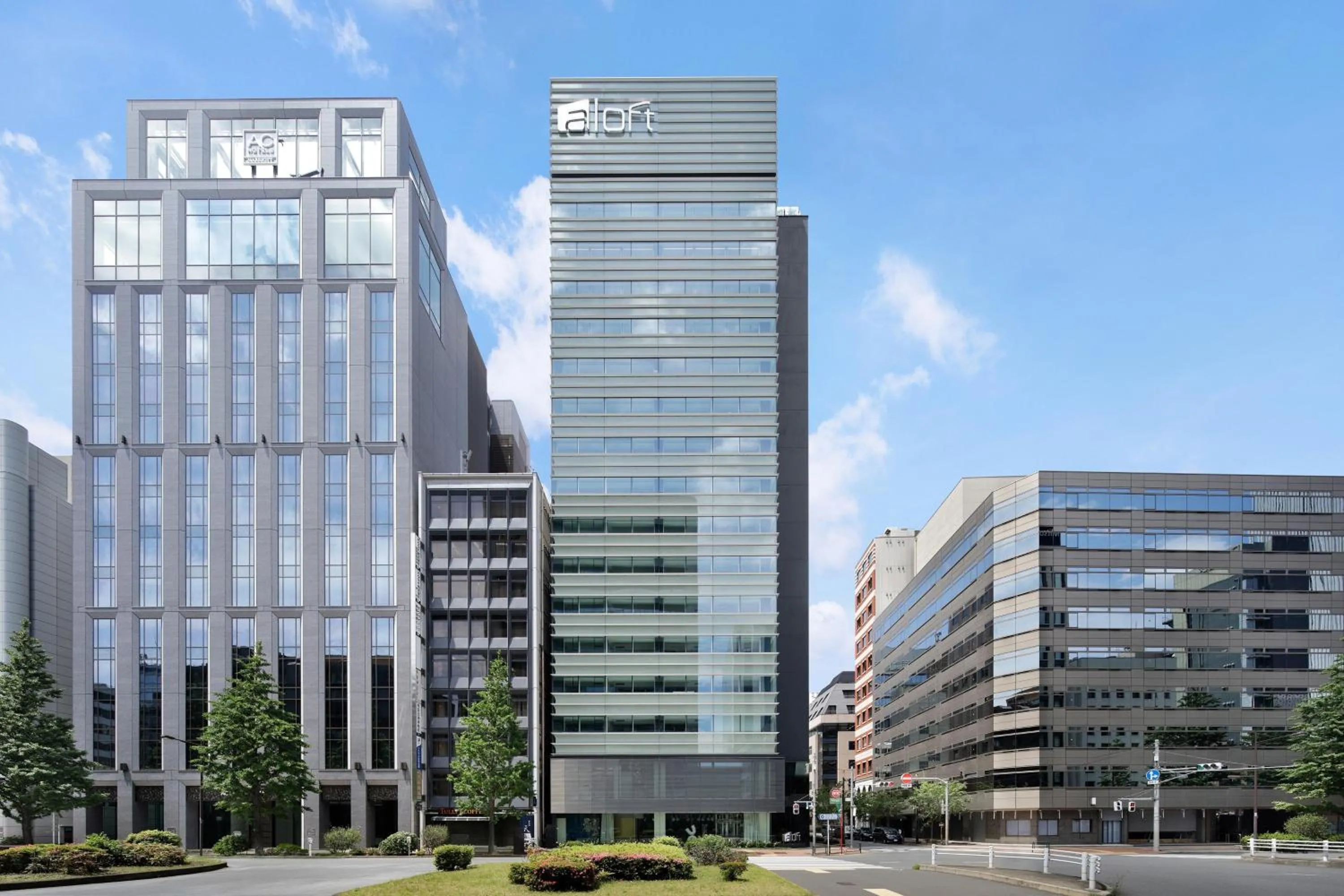 Property building in Aloft Tokyo Ginza