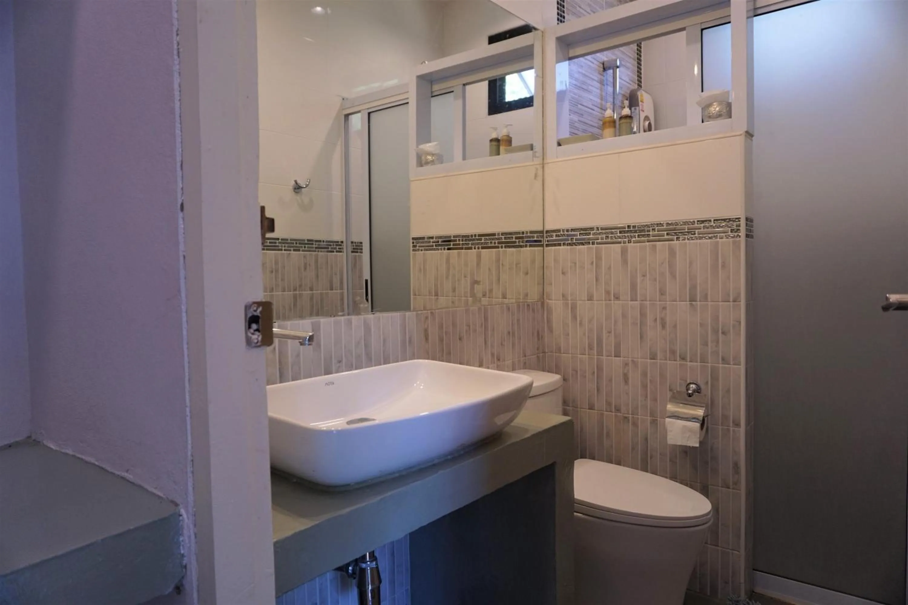 Bathroom in Bhupimarn Garden House