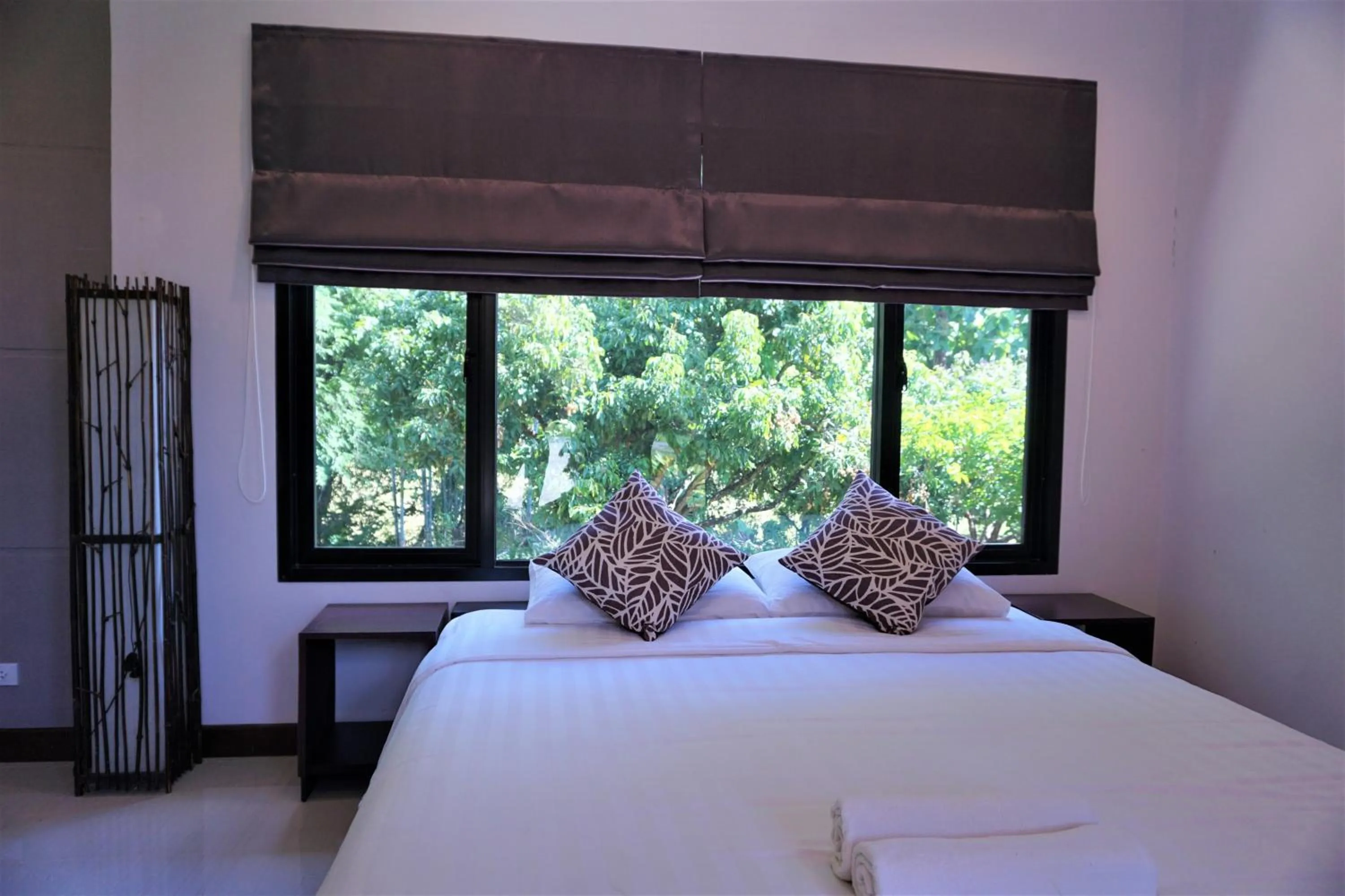 Photo of the whole room, Bed in Bhupimarn Garden House