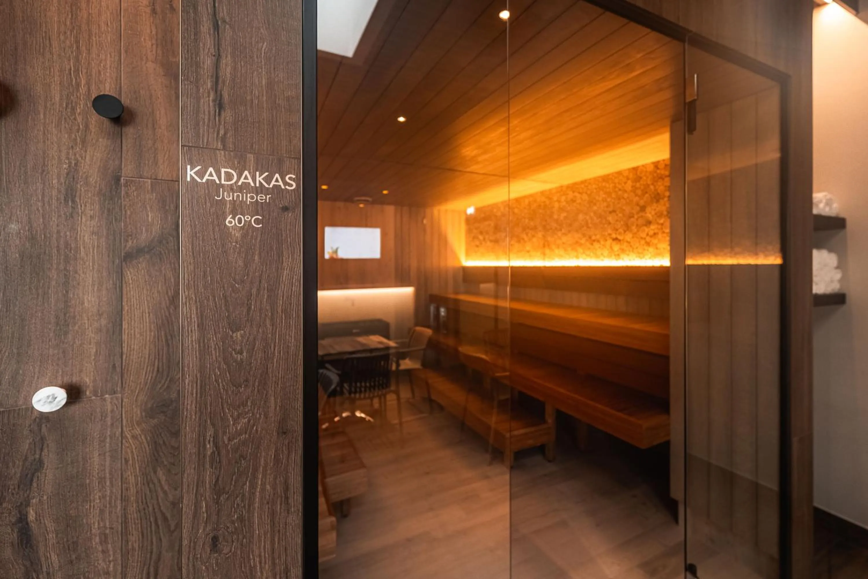 Sauna in Ö Seaside Suites & SPA