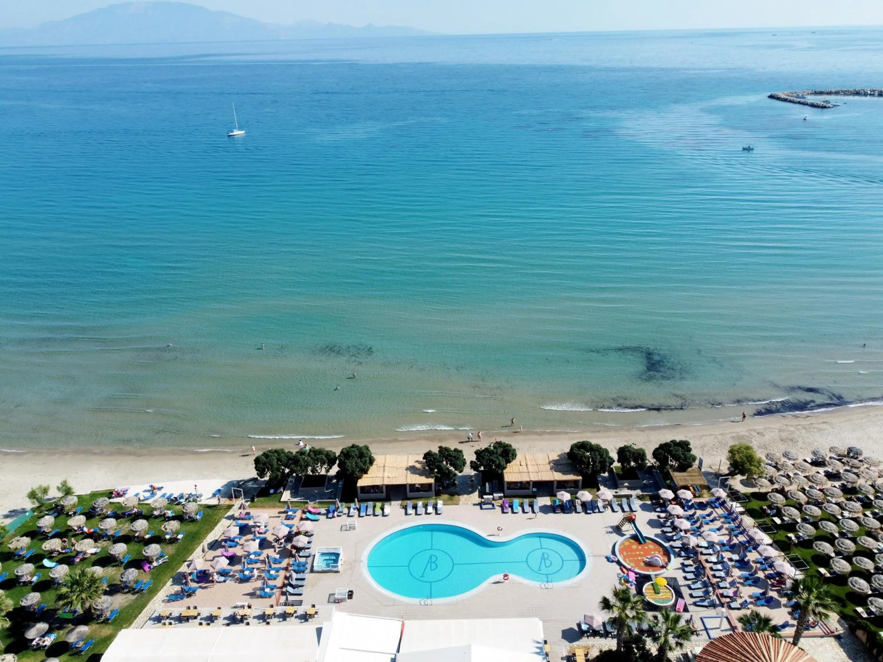 Bird's eye view in Alykanas Beach Grand Hotel by Zante Plaza