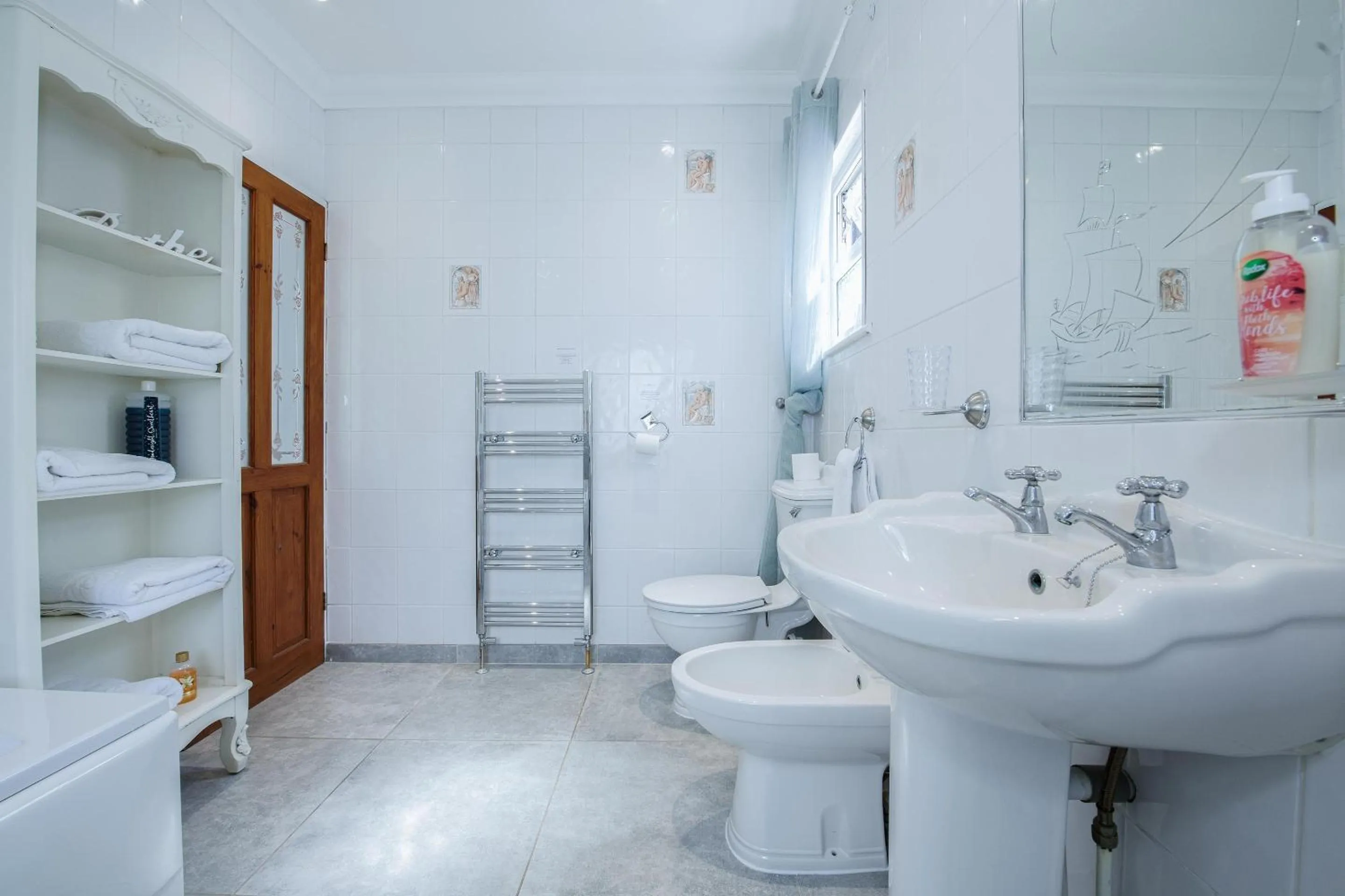 Bathroom in OYO Pier Hotel