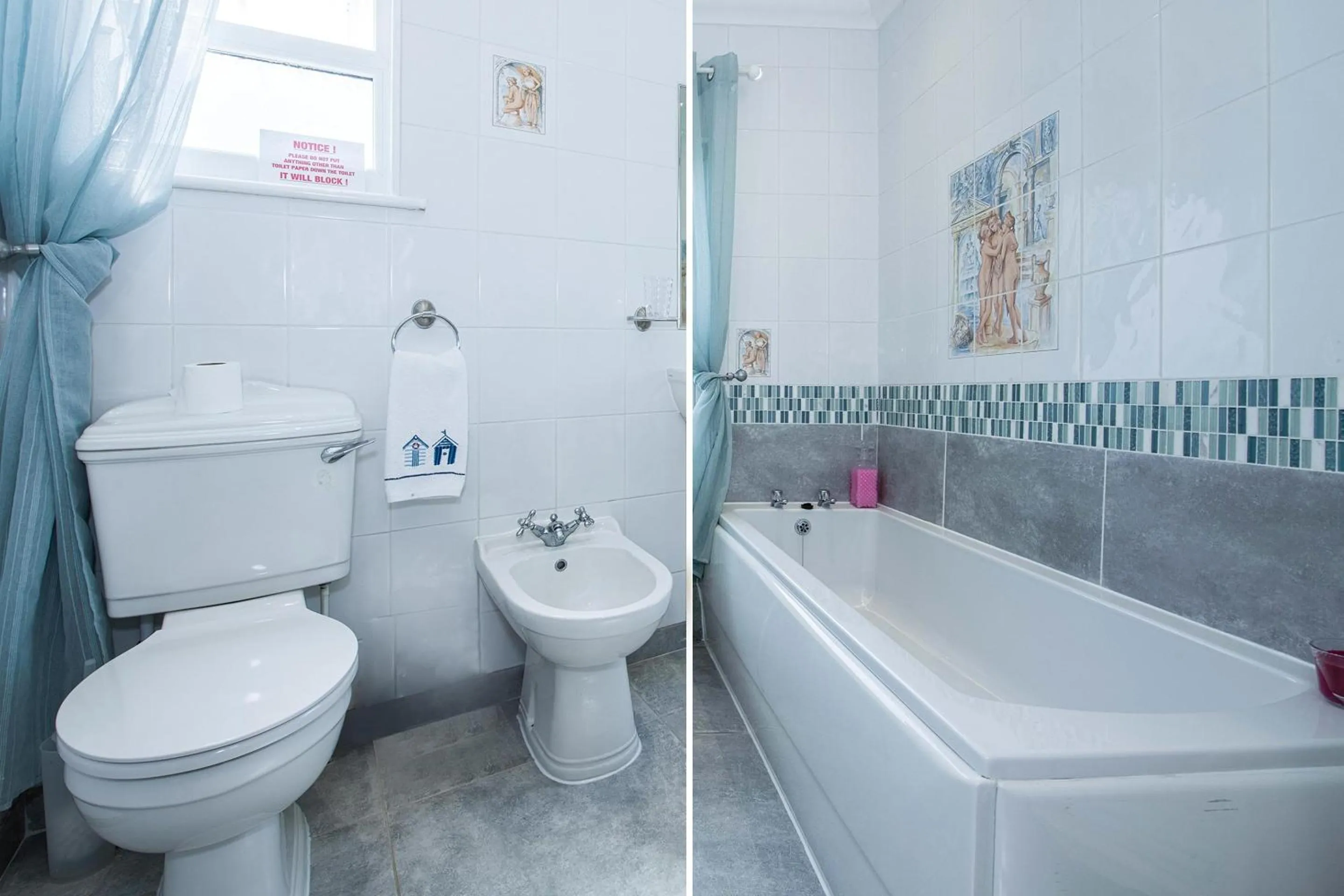 Bathroom in OYO Pier Hotel