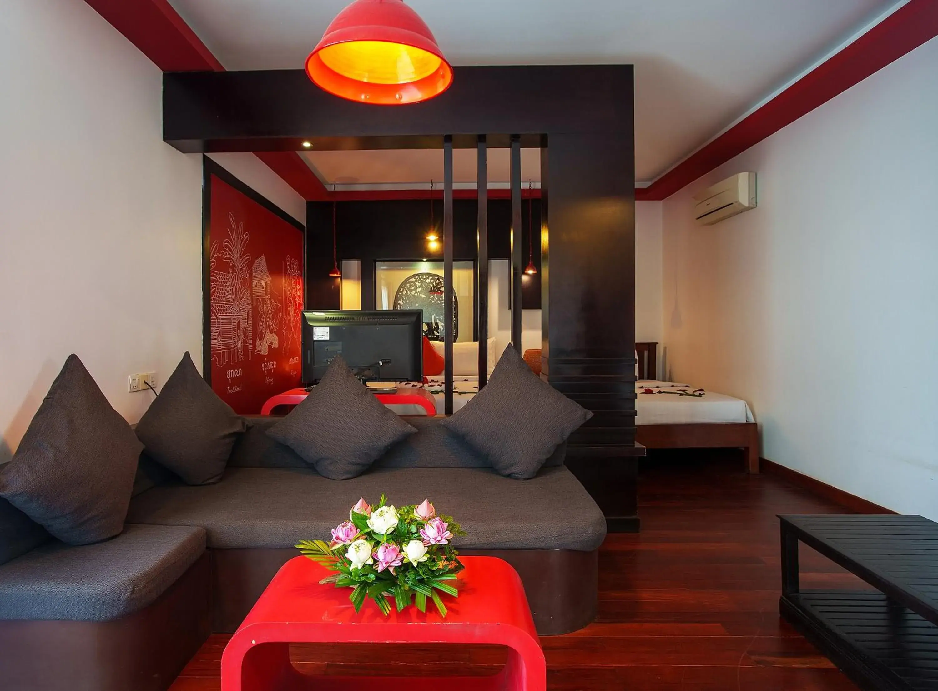 Living room in SAKABAN Suite Living room in SAKABAN Suite