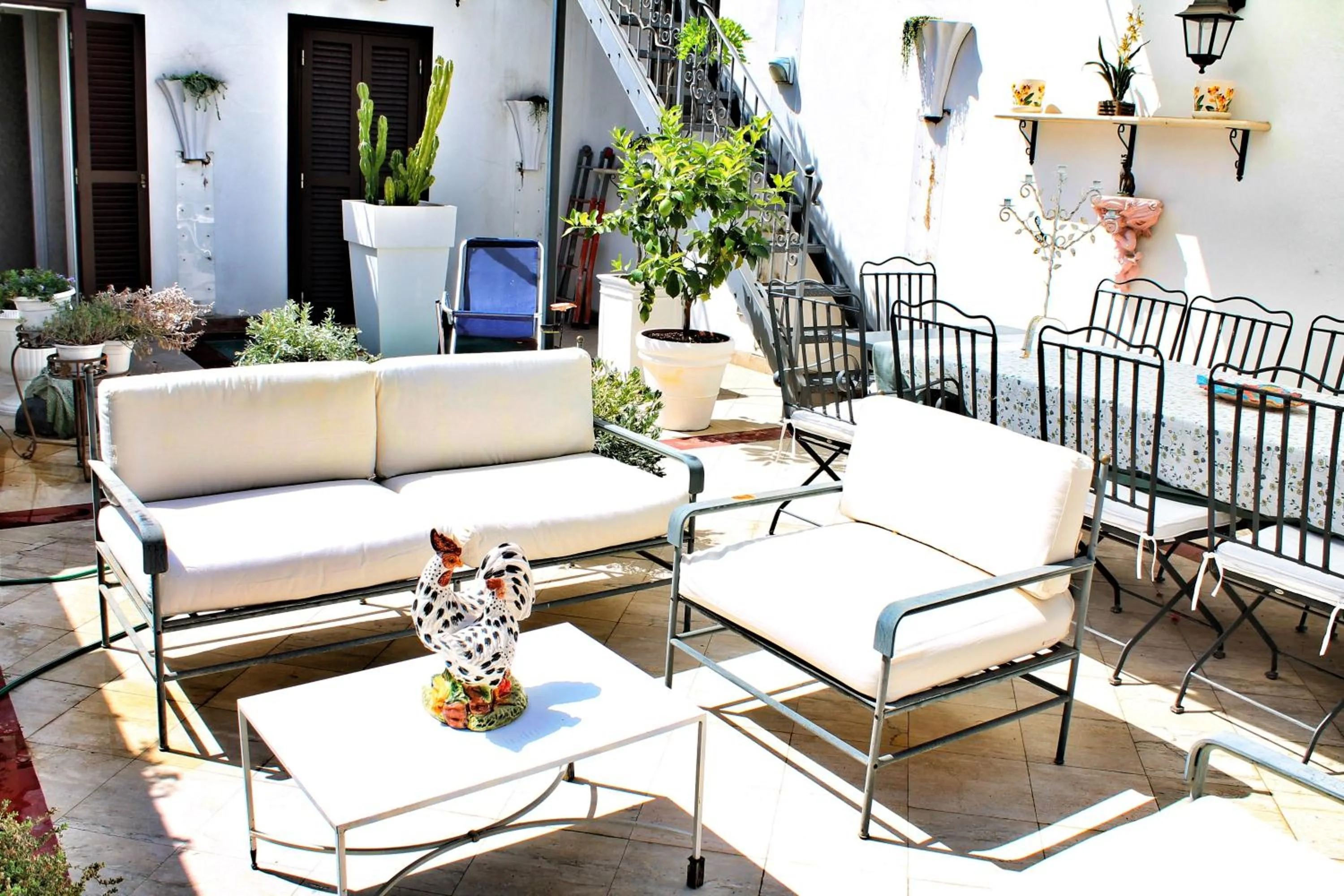 Balcony/Terrace in Di Rienzo Pantheon Palace