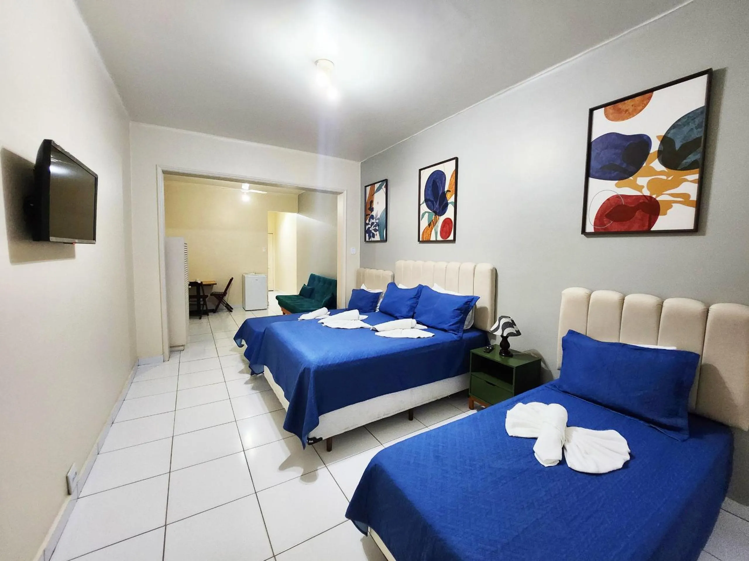 Bed in Studio na rua da praia TC1208