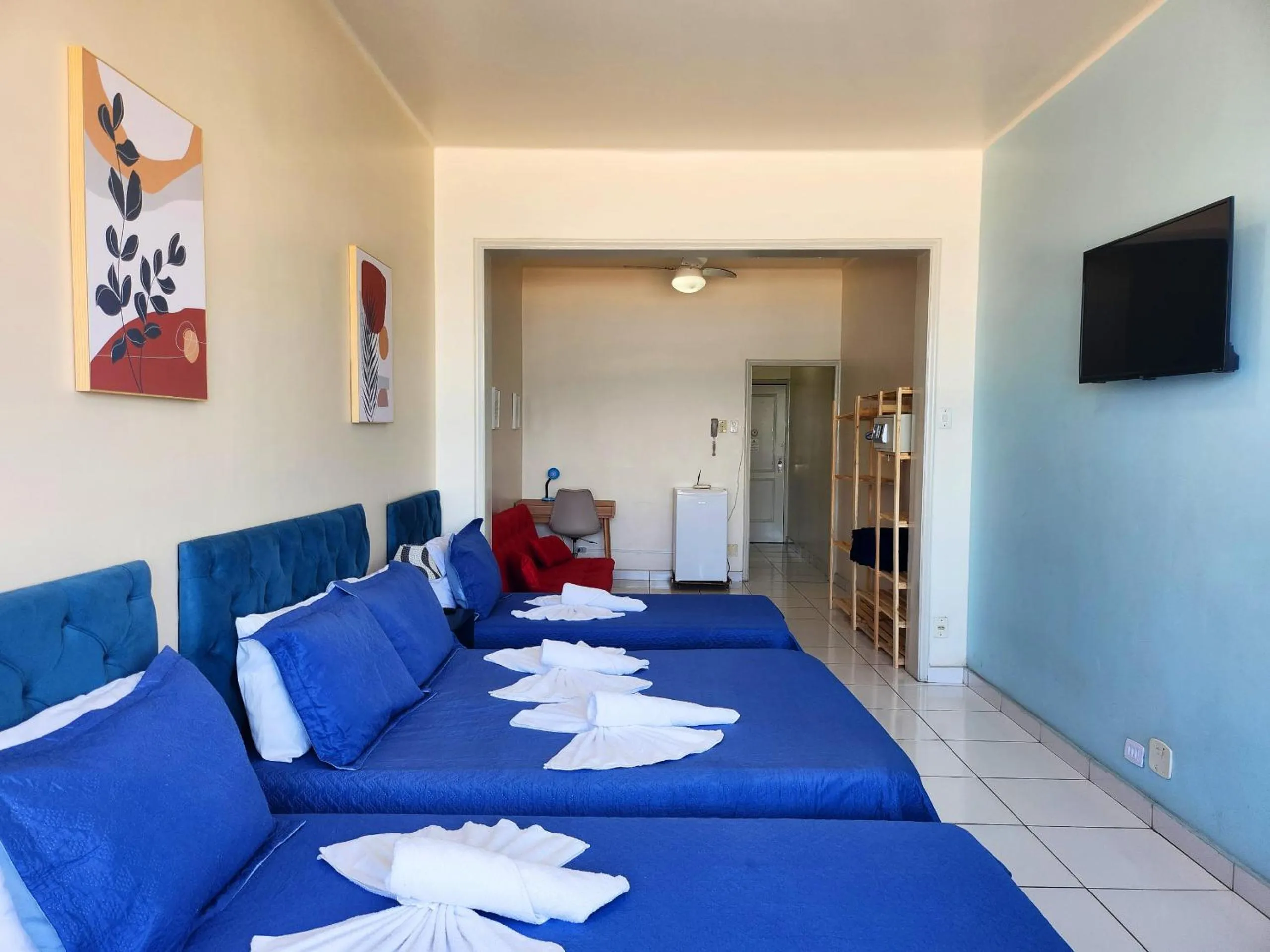 Bed in Studio com a Melhor Vista do Rio TC602