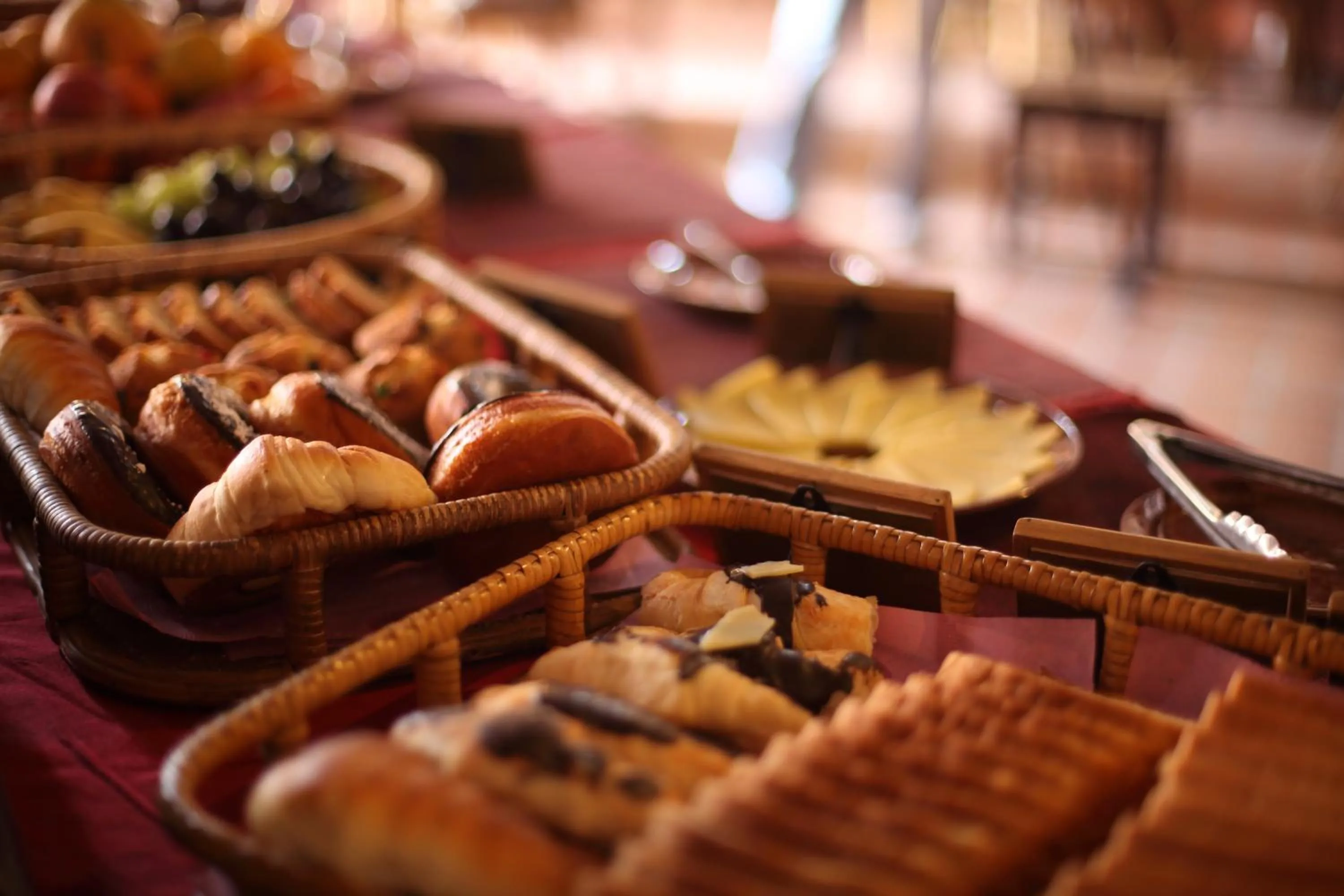 Food close-up in Kantipur Temple House
