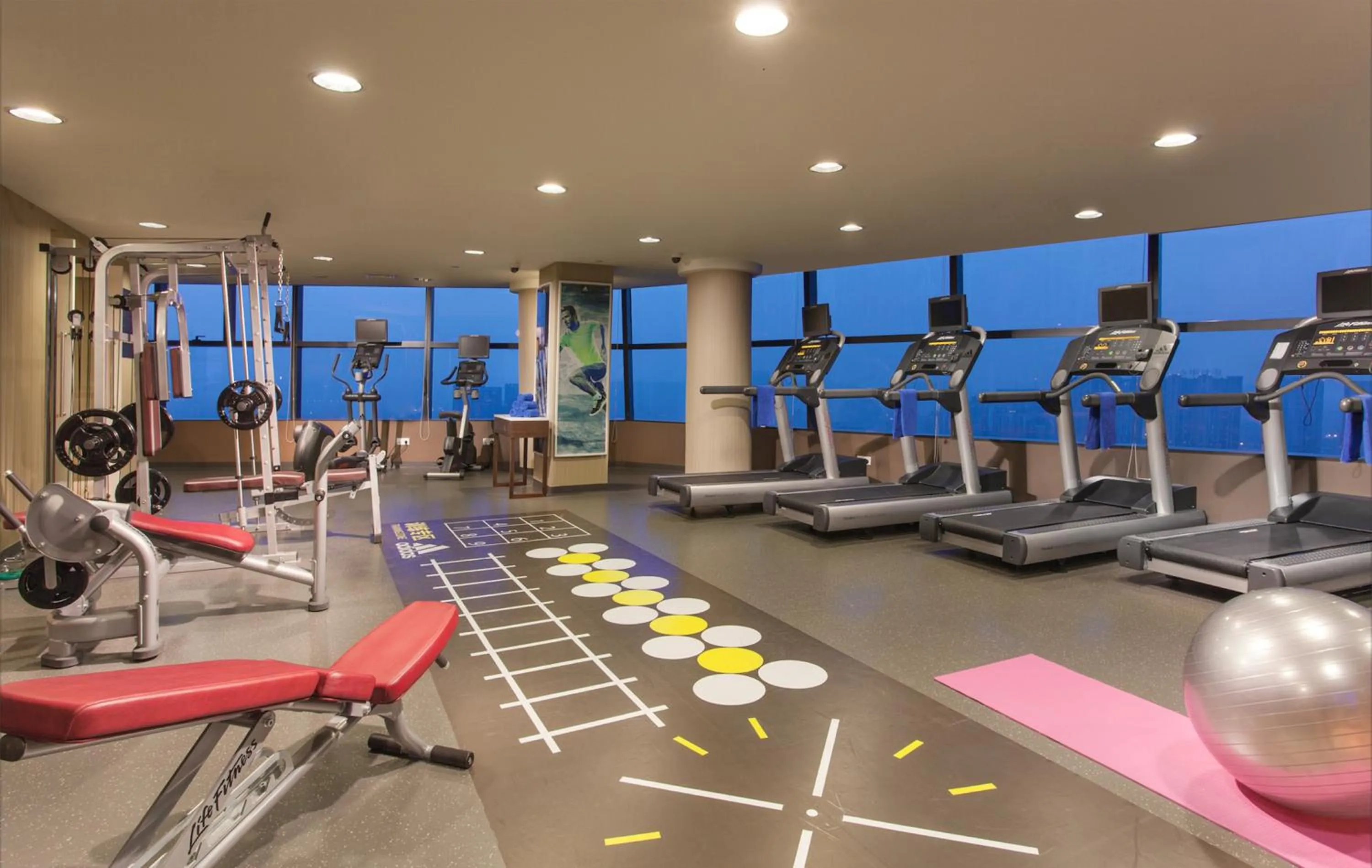 Fitness centre/facilities in Ascott Raffles City Chengdu