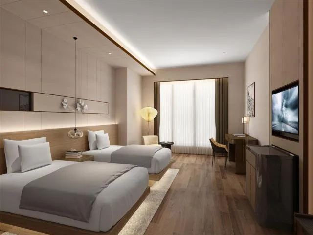 Bed in Metropolo shanghai Yingao Road Subway Station