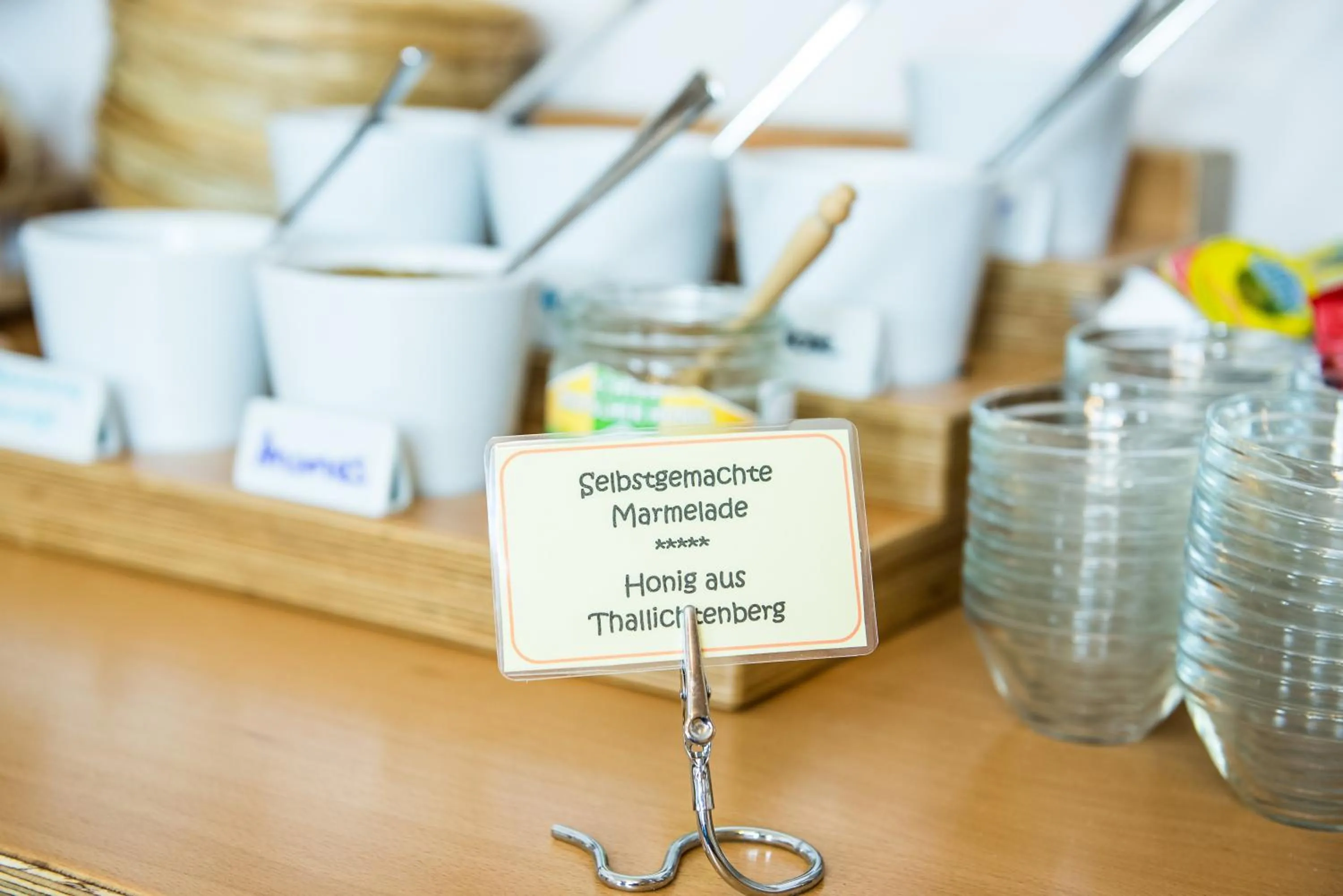 Buffet breakfast in Hotel Burgblick