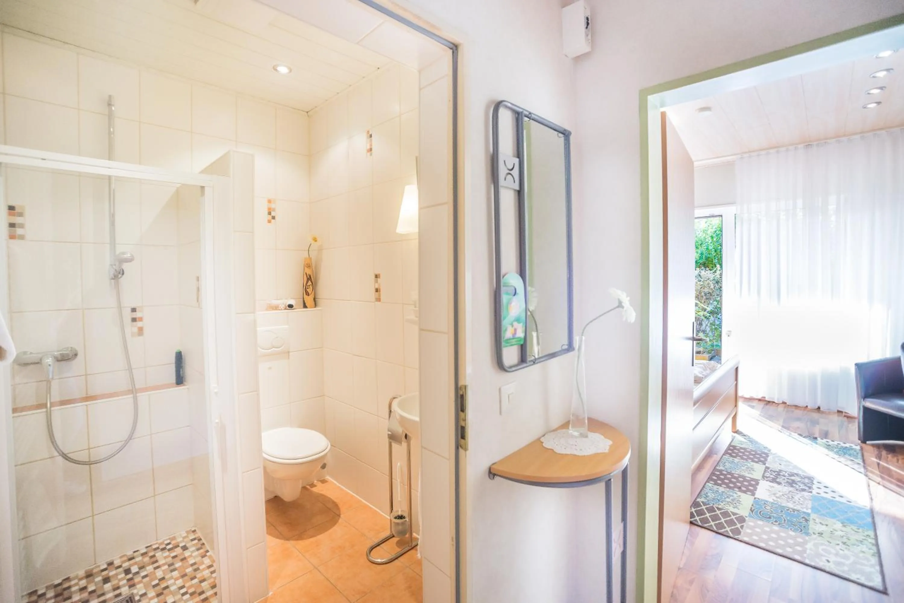 Bathroom in Hotel Burgblick