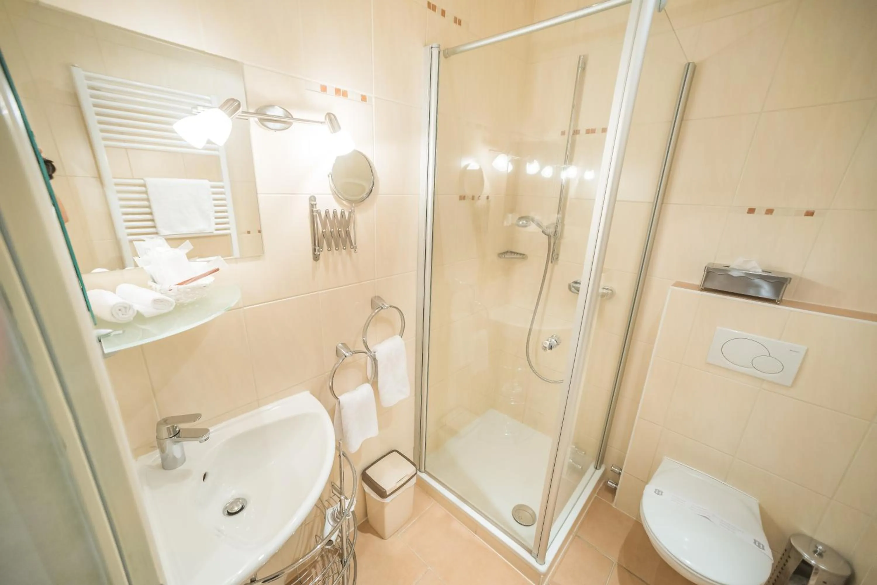 Bathroom in Hotel Burgblick