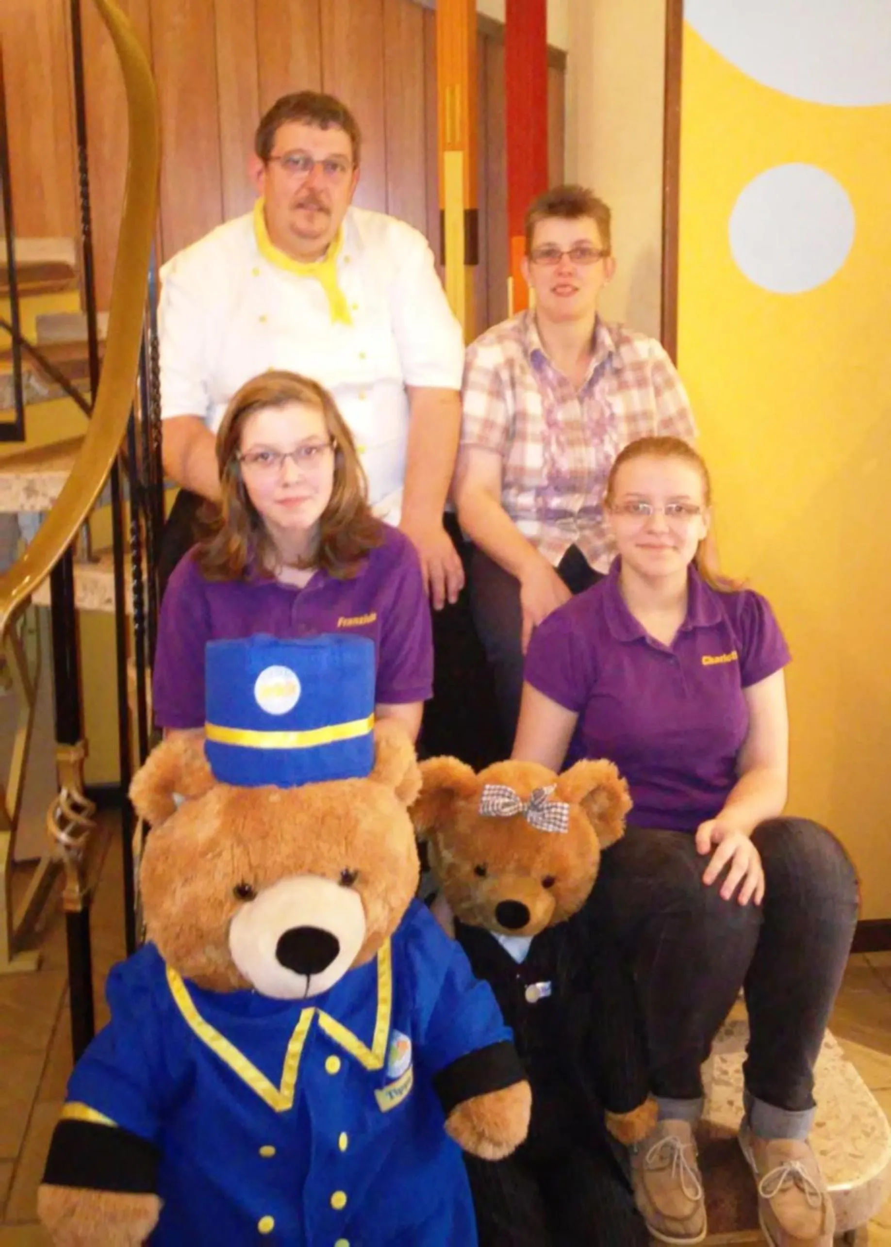 People in Hotel Burgblick