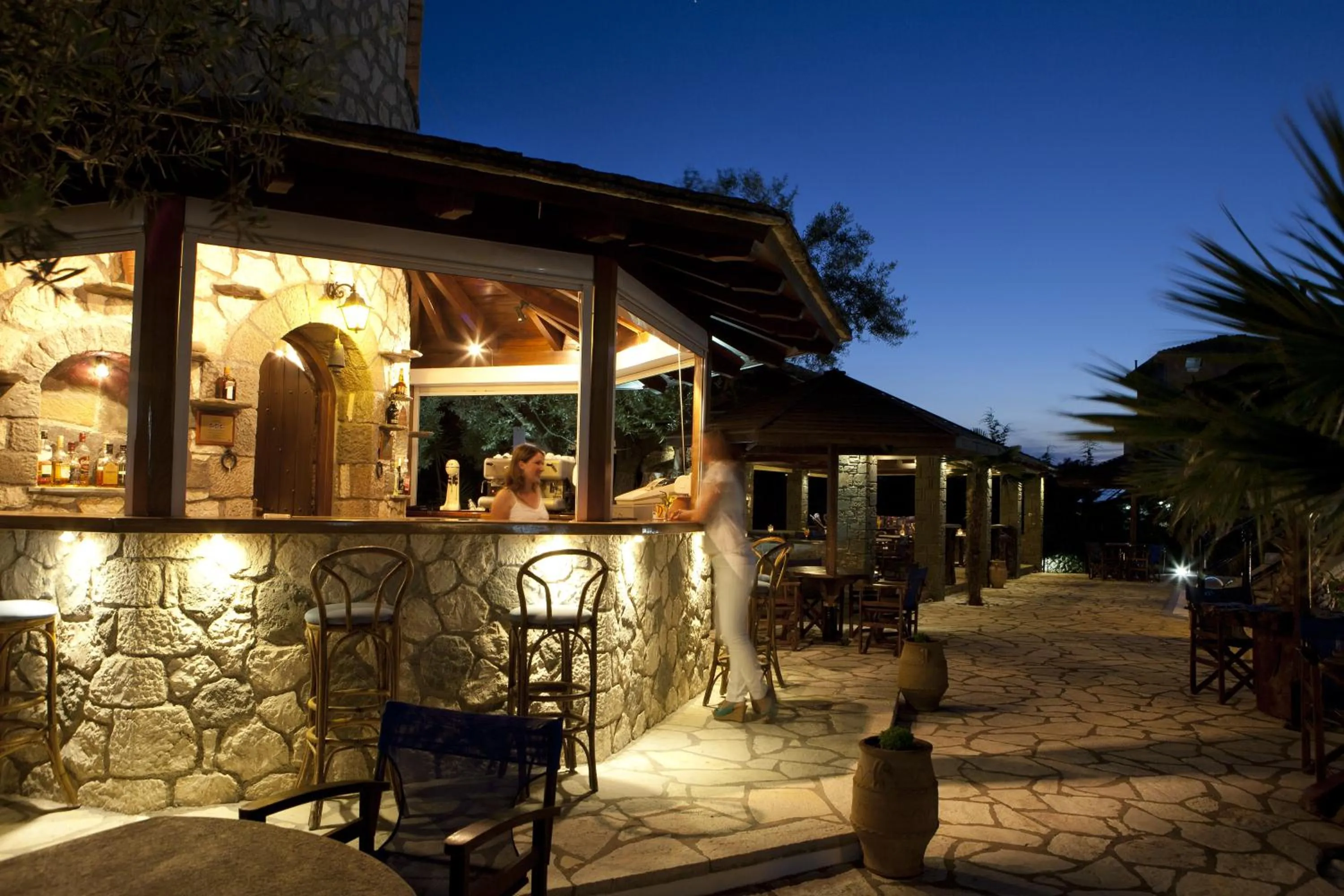 Lounge or bar in Villa Elia Resort