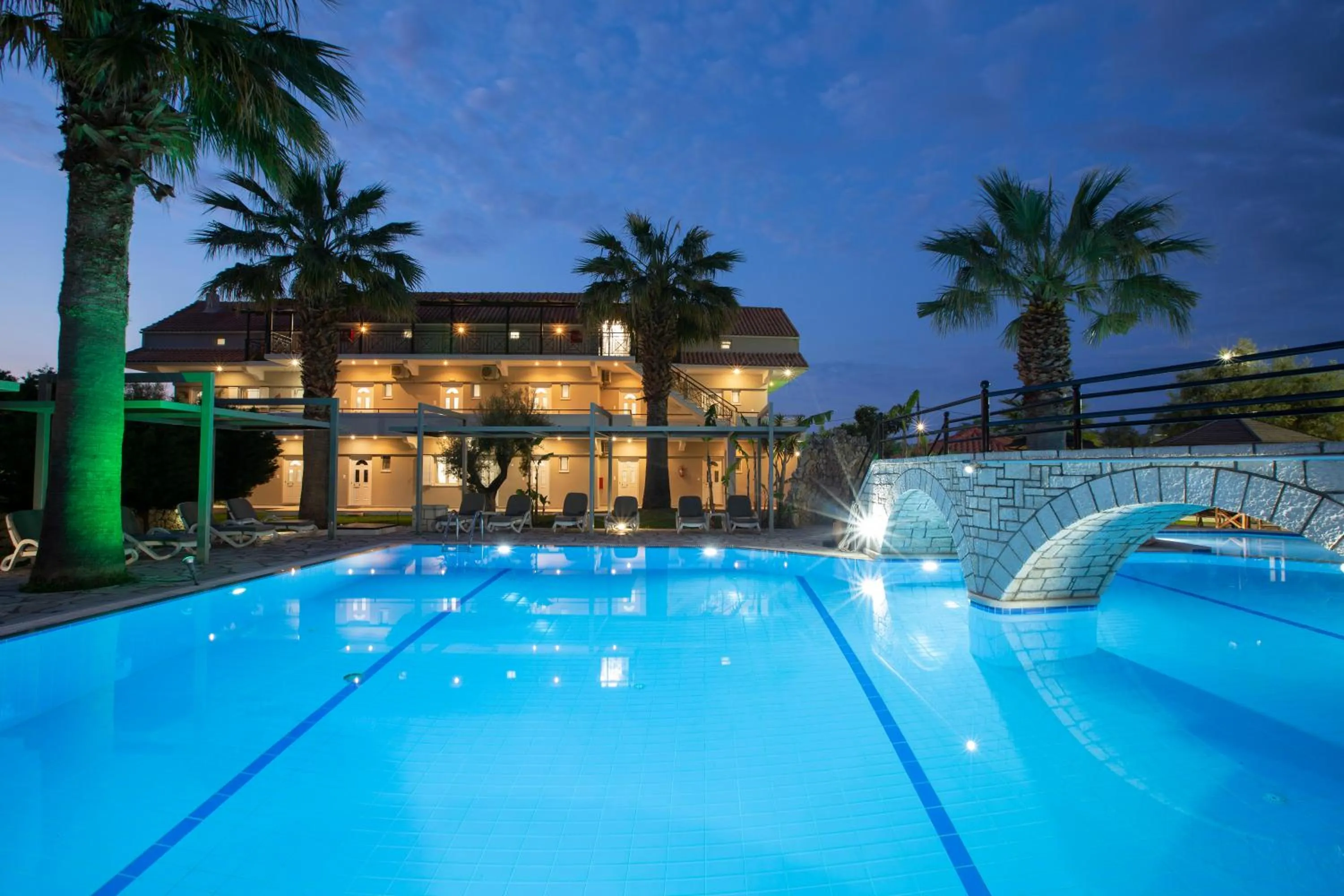 Swimming pool in Villa Elia Resort