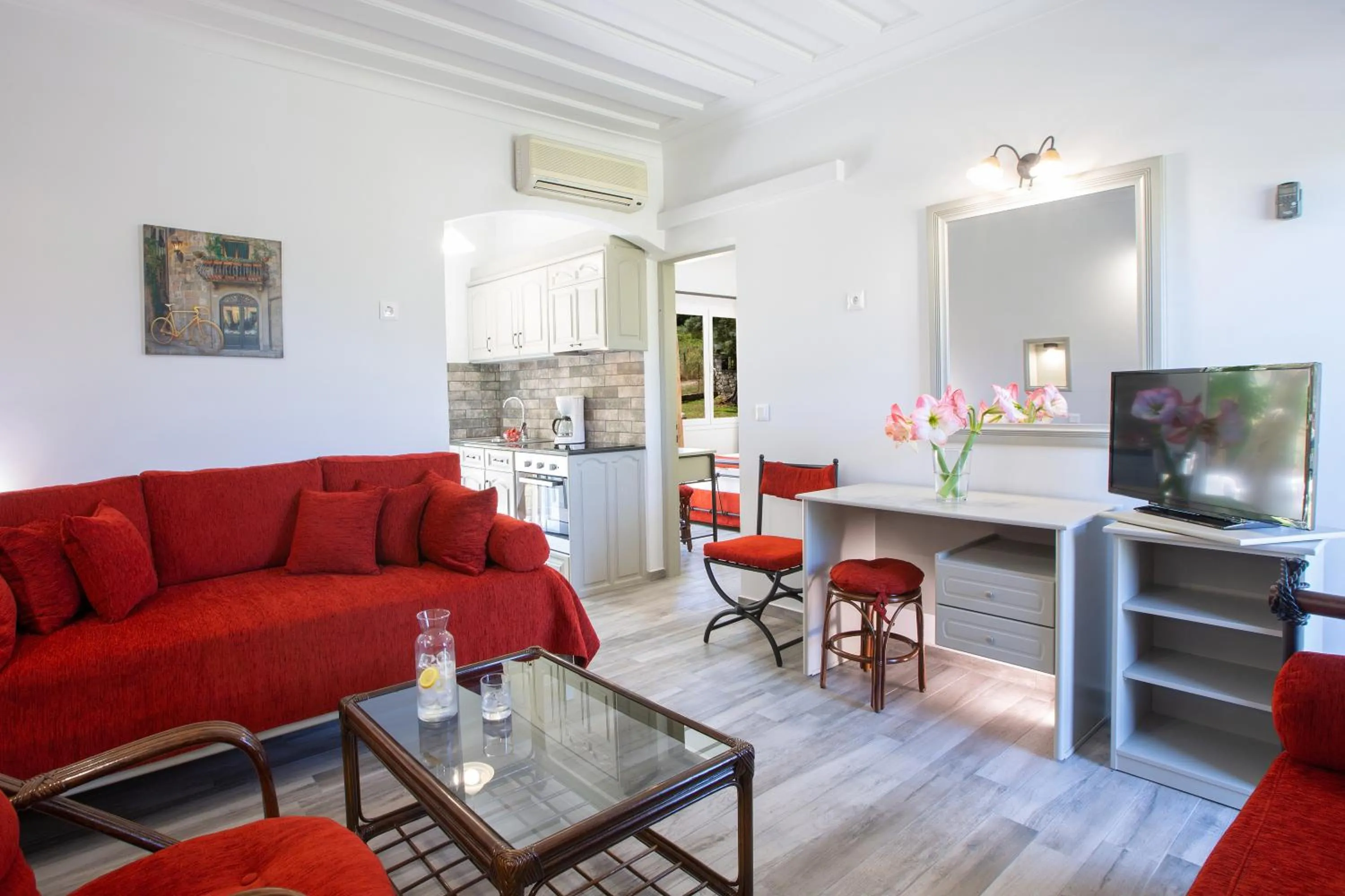 Living room in Villa Elia Resort