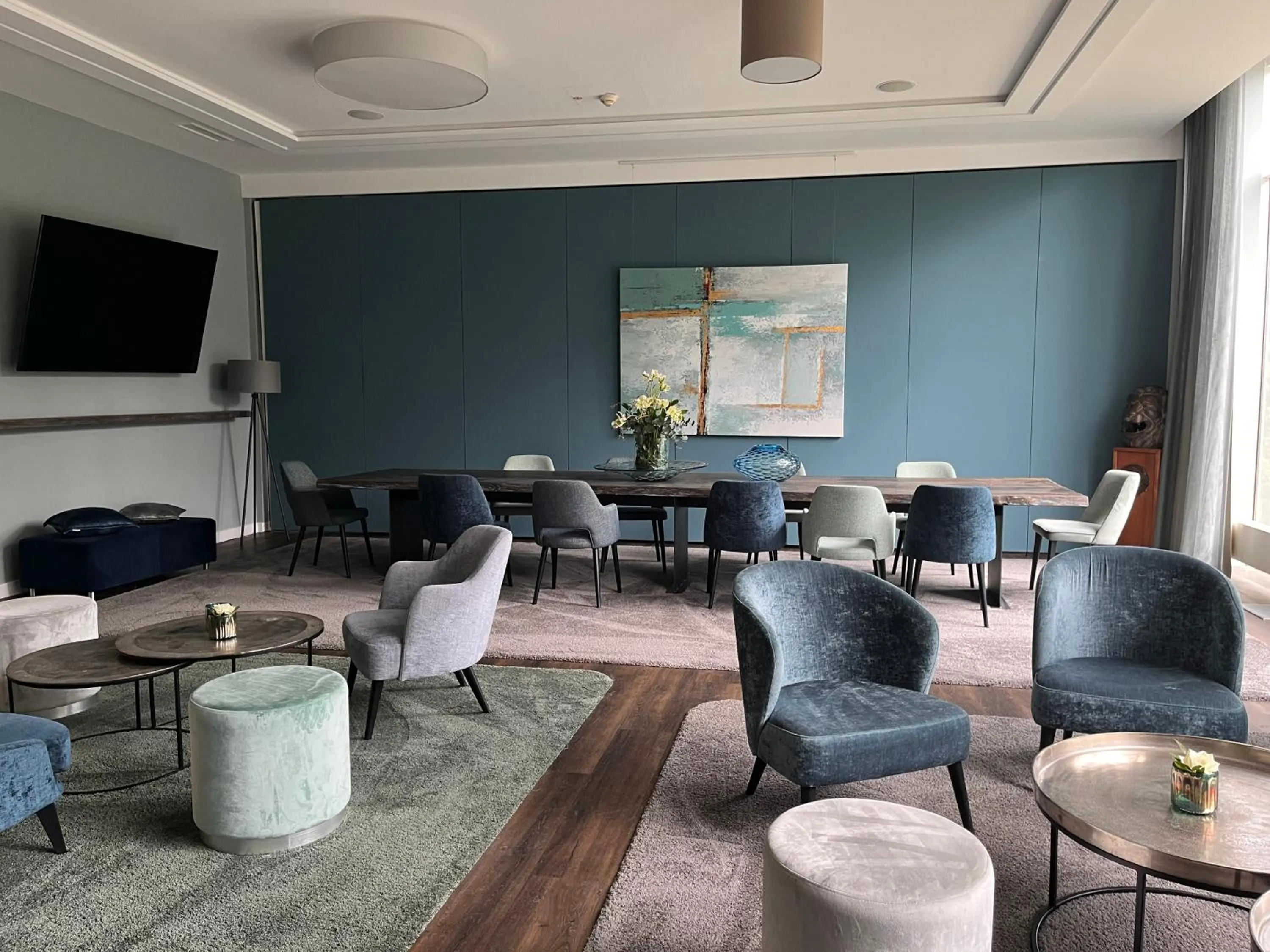 Lounge or bar in Strandhotel Fischland