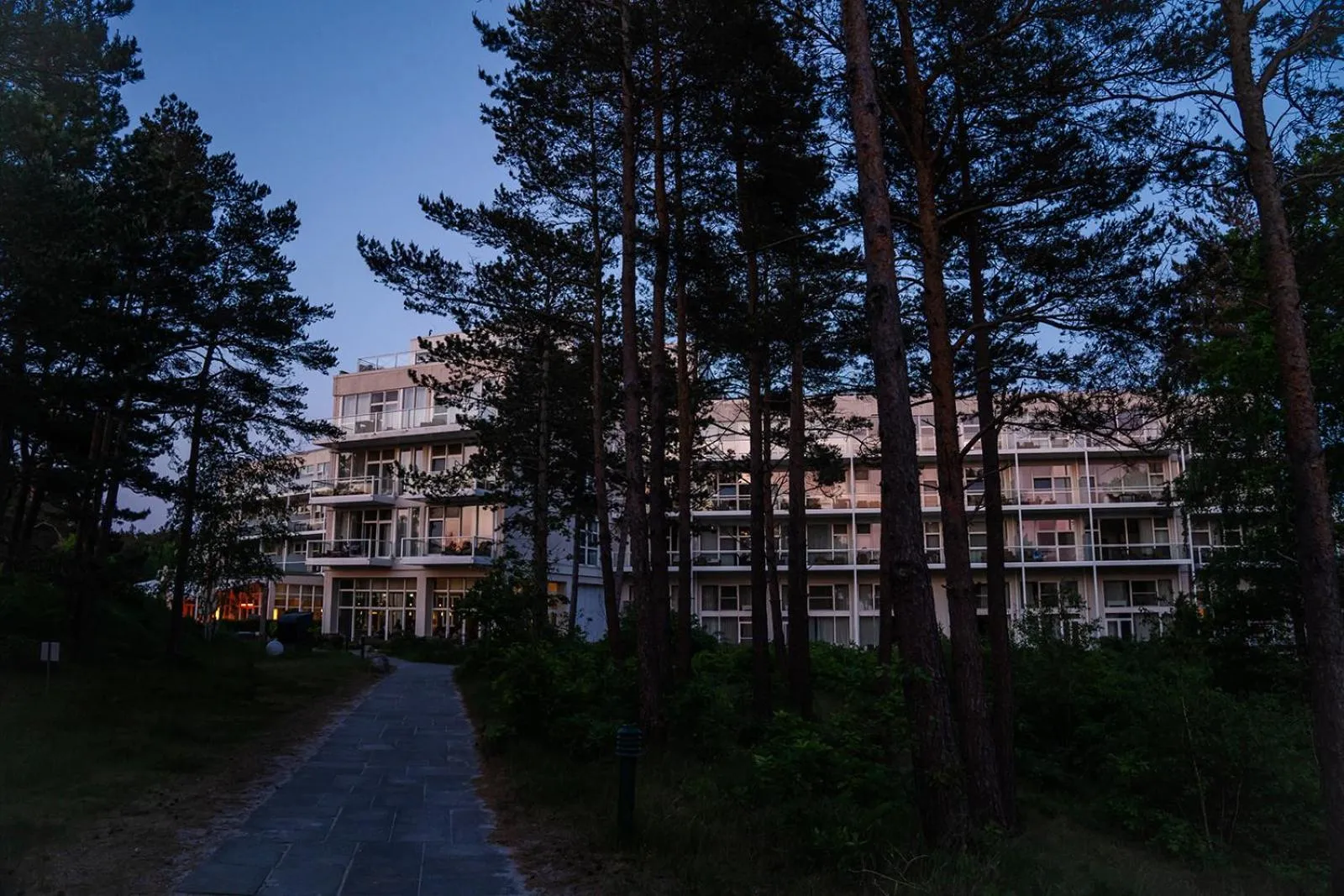 Property building in Strandhotel Fischland