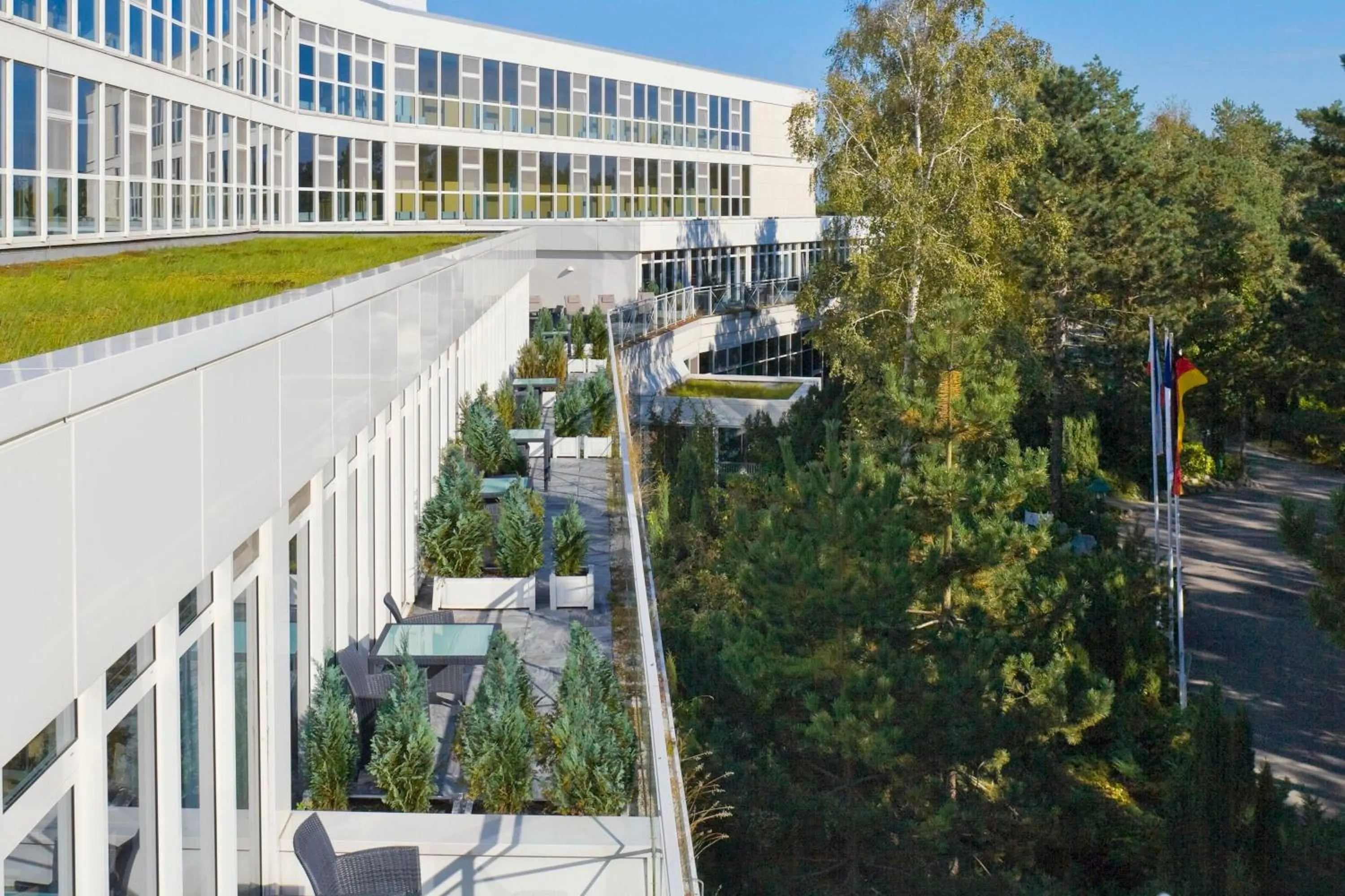 Facade/entrance in Strandhotel Fischland