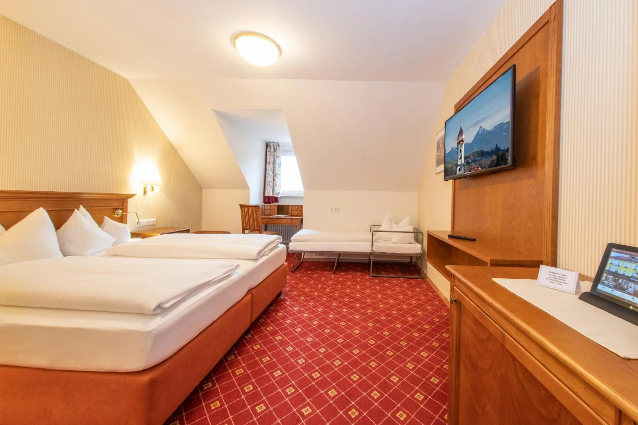 Photo of the whole room, Bed in Hotel Gasthof Post