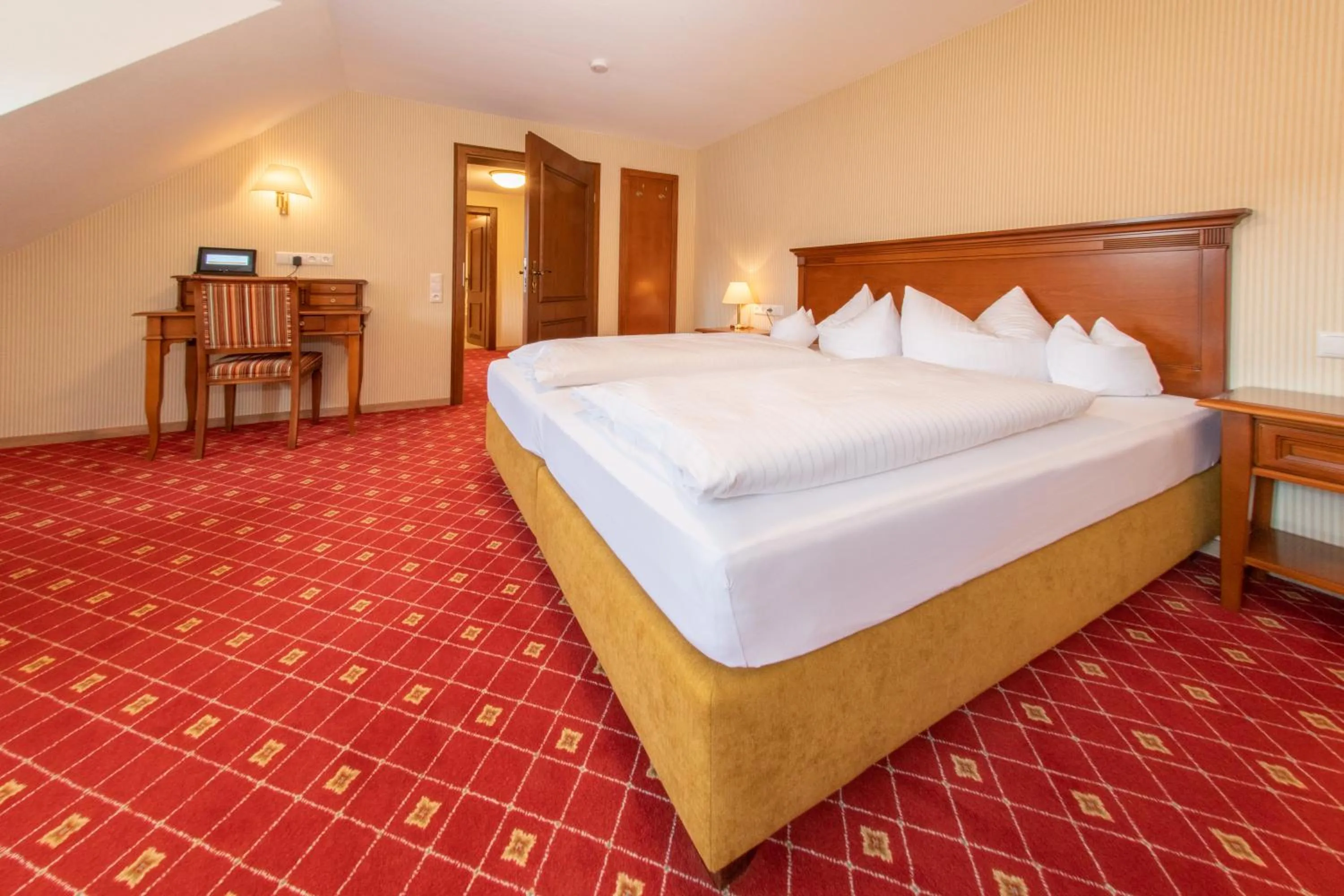 Photo of the whole room, Bed in Hotel Gasthof Post