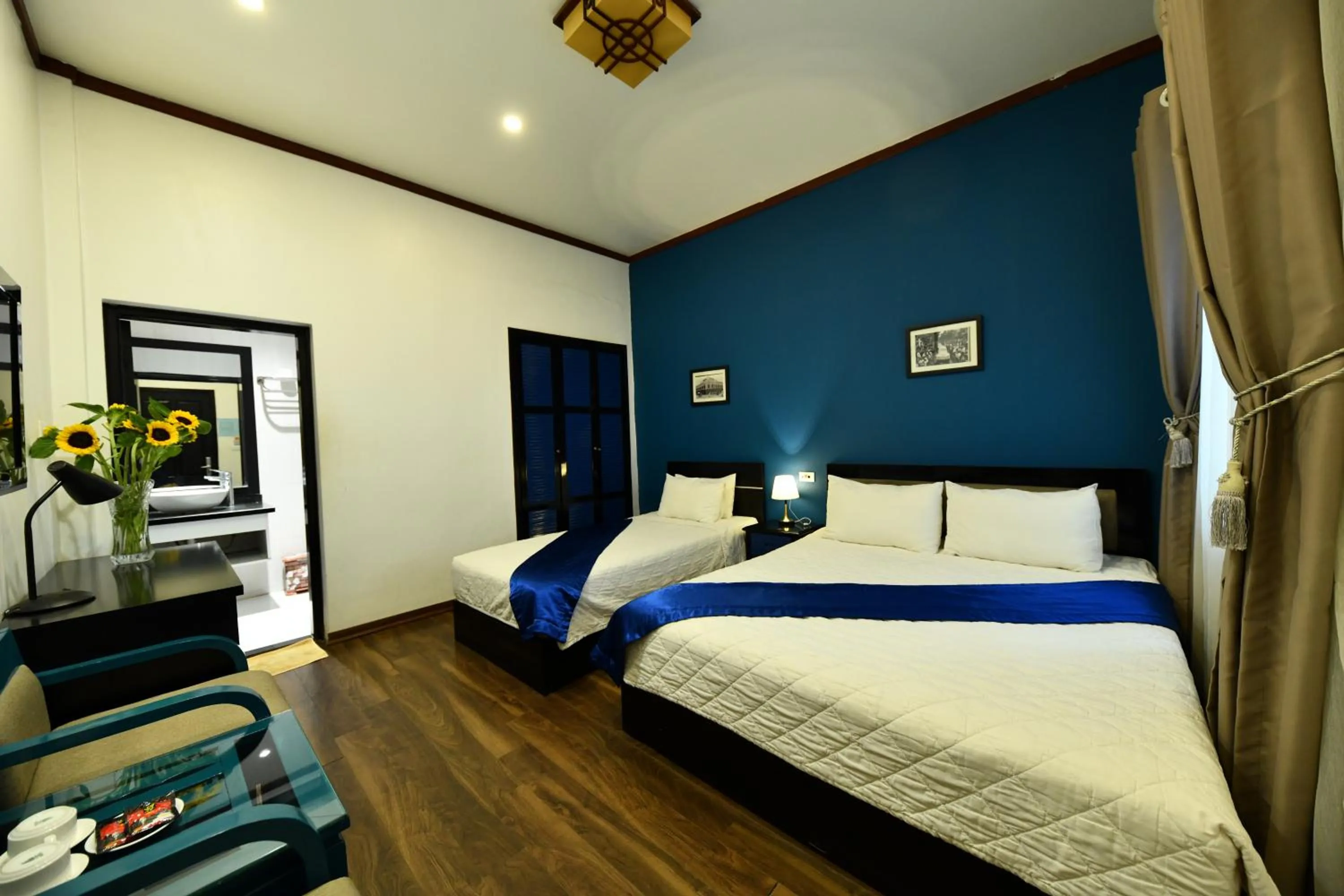 Bed in Hanoi Starlight Boutique Hotel